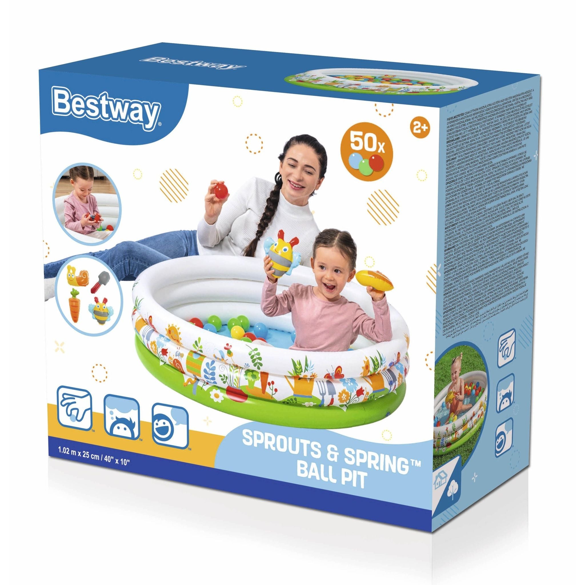 Bestway Sprouts & Spring Ball Pit & Play Pool