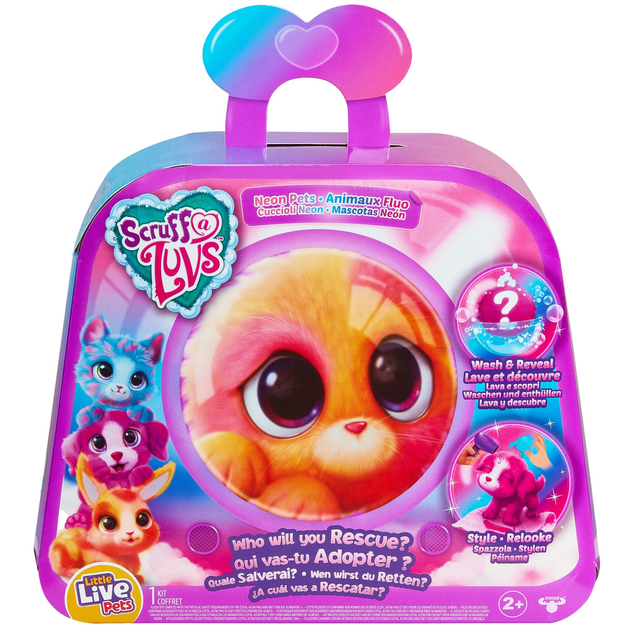 Little Live Pets Scruff-A-Luvs Neon Pets