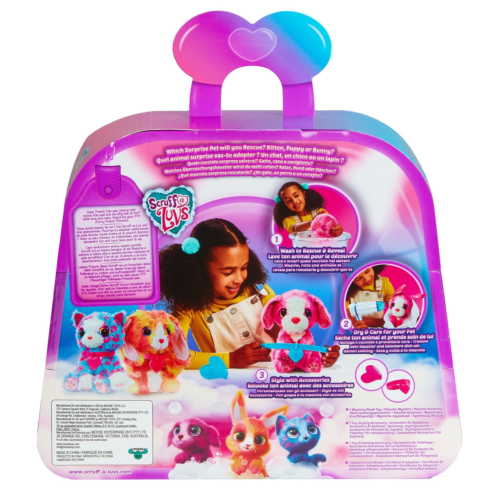 Little Live Pets Scruff-A-Luvs Neon Pets
