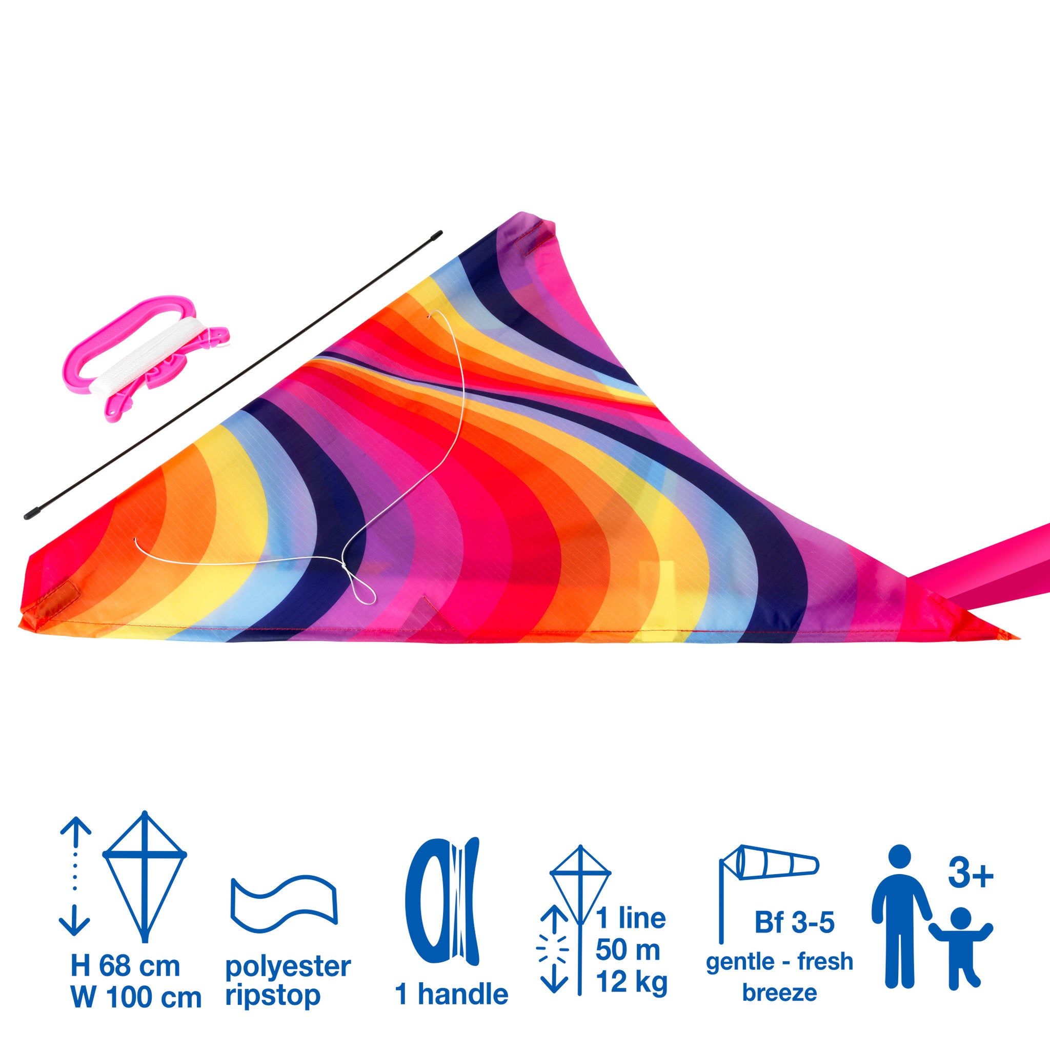 Brookite Aurora Delta Fun Kite