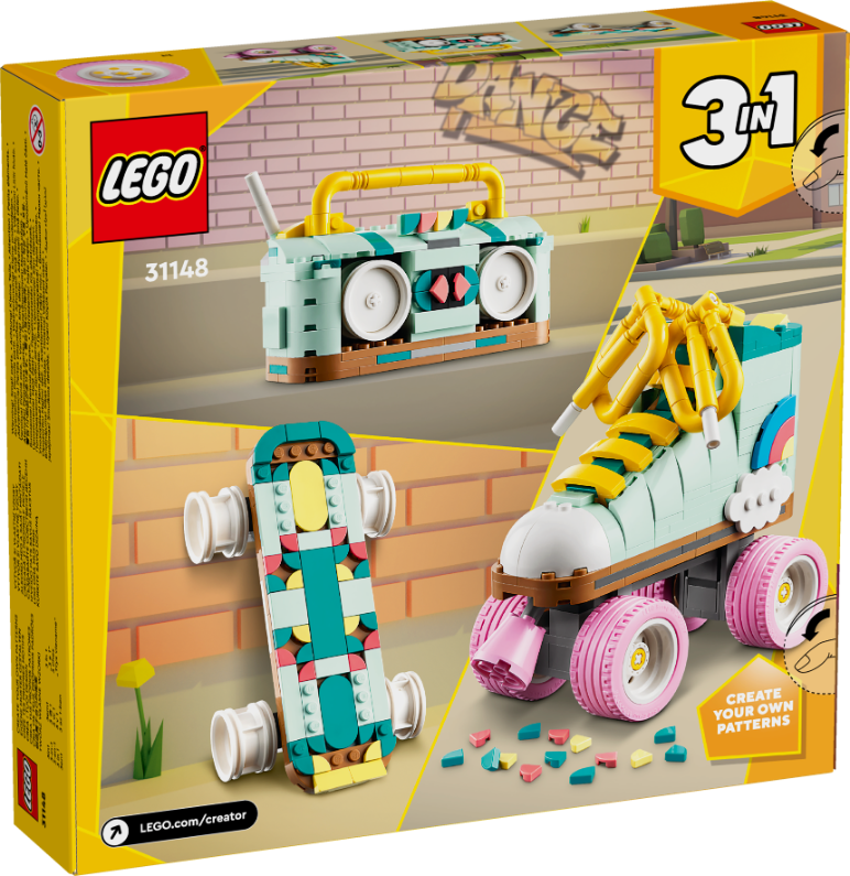 LEGO 31148 Creator Retro Roller Skate