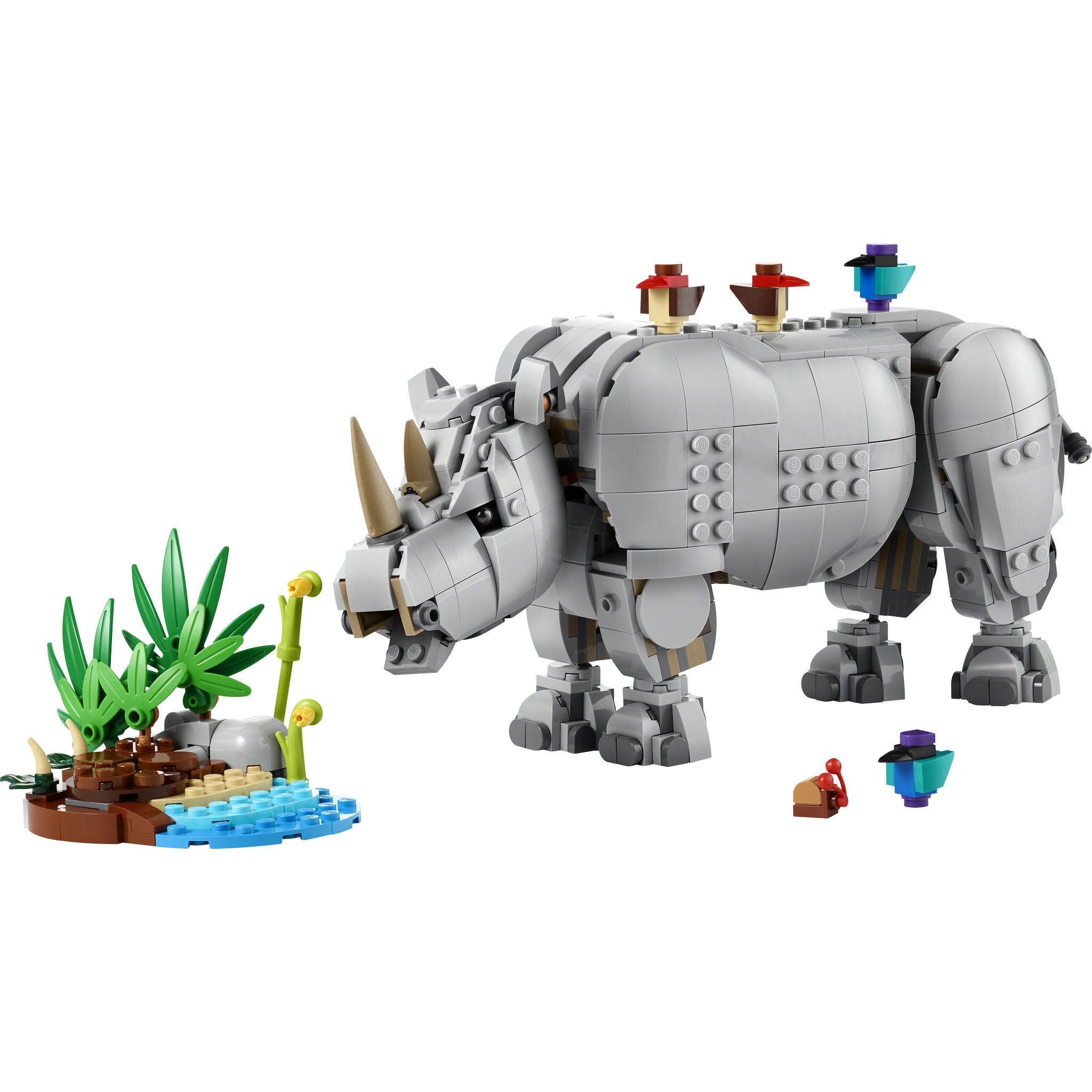 LEGO 31171 Creator Wild Animals: Majestic Rhino with Birds