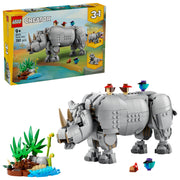 LEGO 31171 Creator Wild Animals: Majestic Rhino with Birds