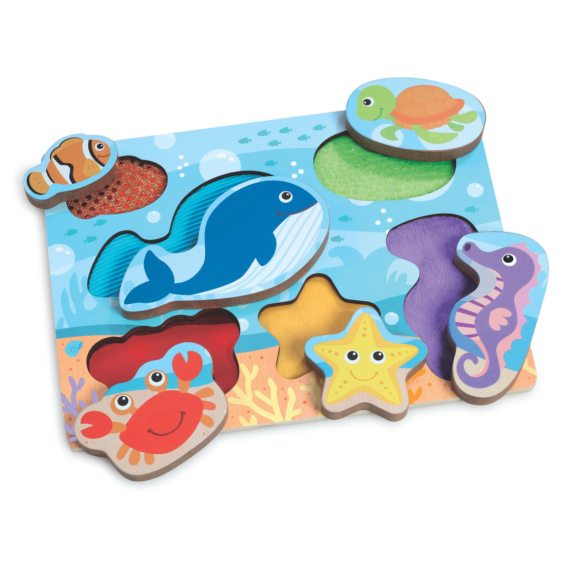Woodlets Touch & Feel Sea Puzzle