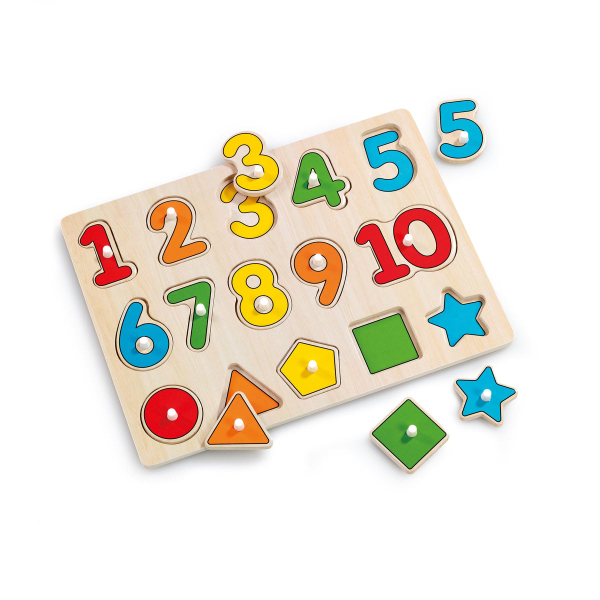 Woodlets Lift & Look Number Puzzle