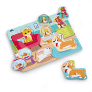 Woodlets Lift & Look Pets Puzzle