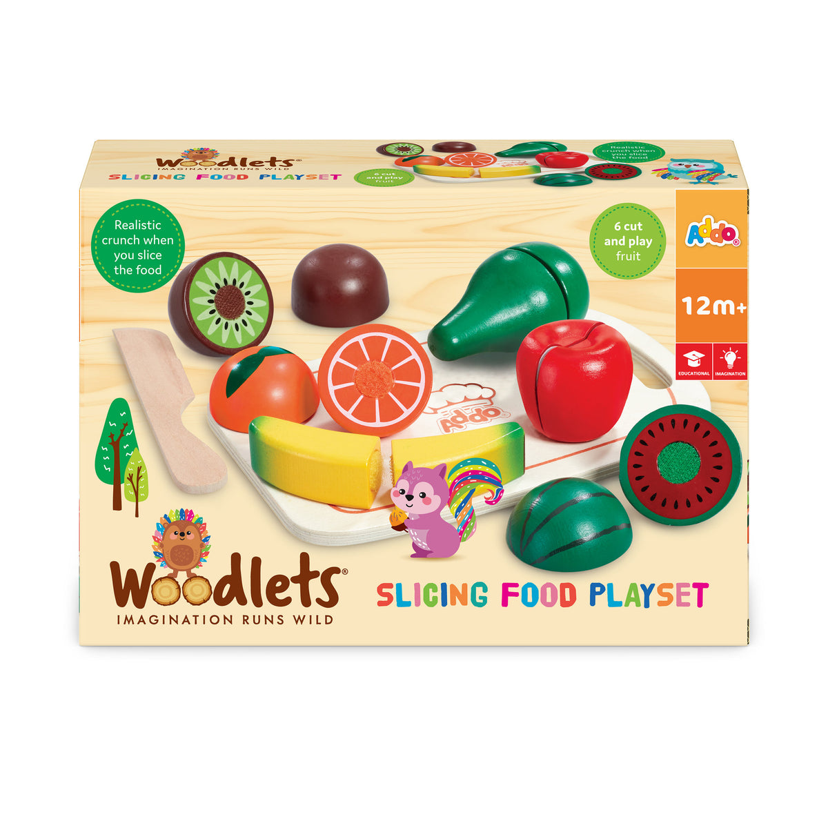 Woodlets Slicing Food Playset - Fruit