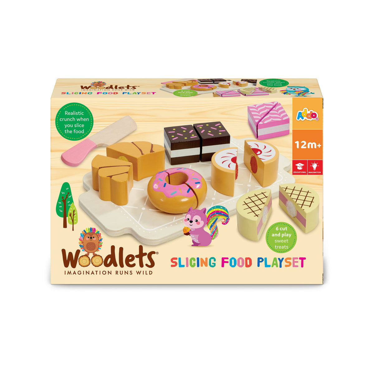 Woodlets Sweet Treats Slicing Set