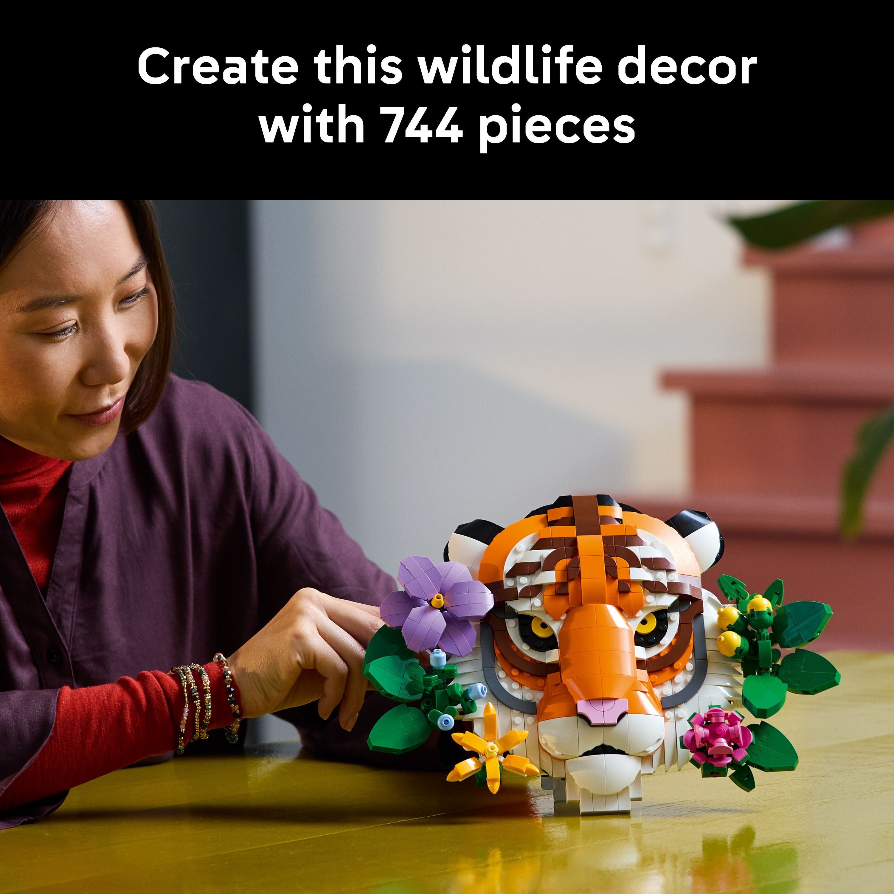 LEGO 31217 Art The Fauna Collection – Tiger