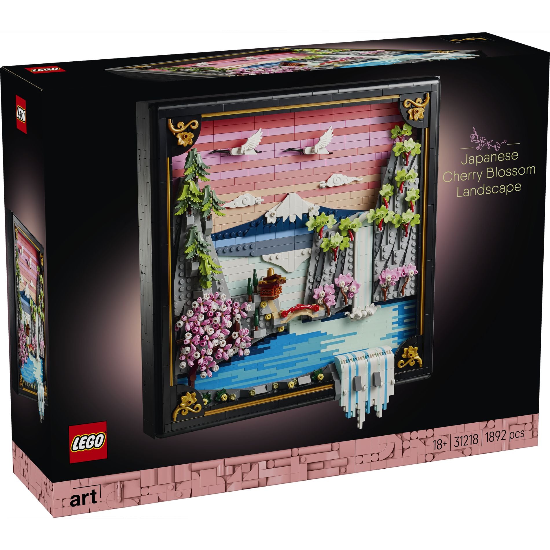 LEGO 31218 Art Japanese Cherry Blossom Landscape - Toyworld Australia