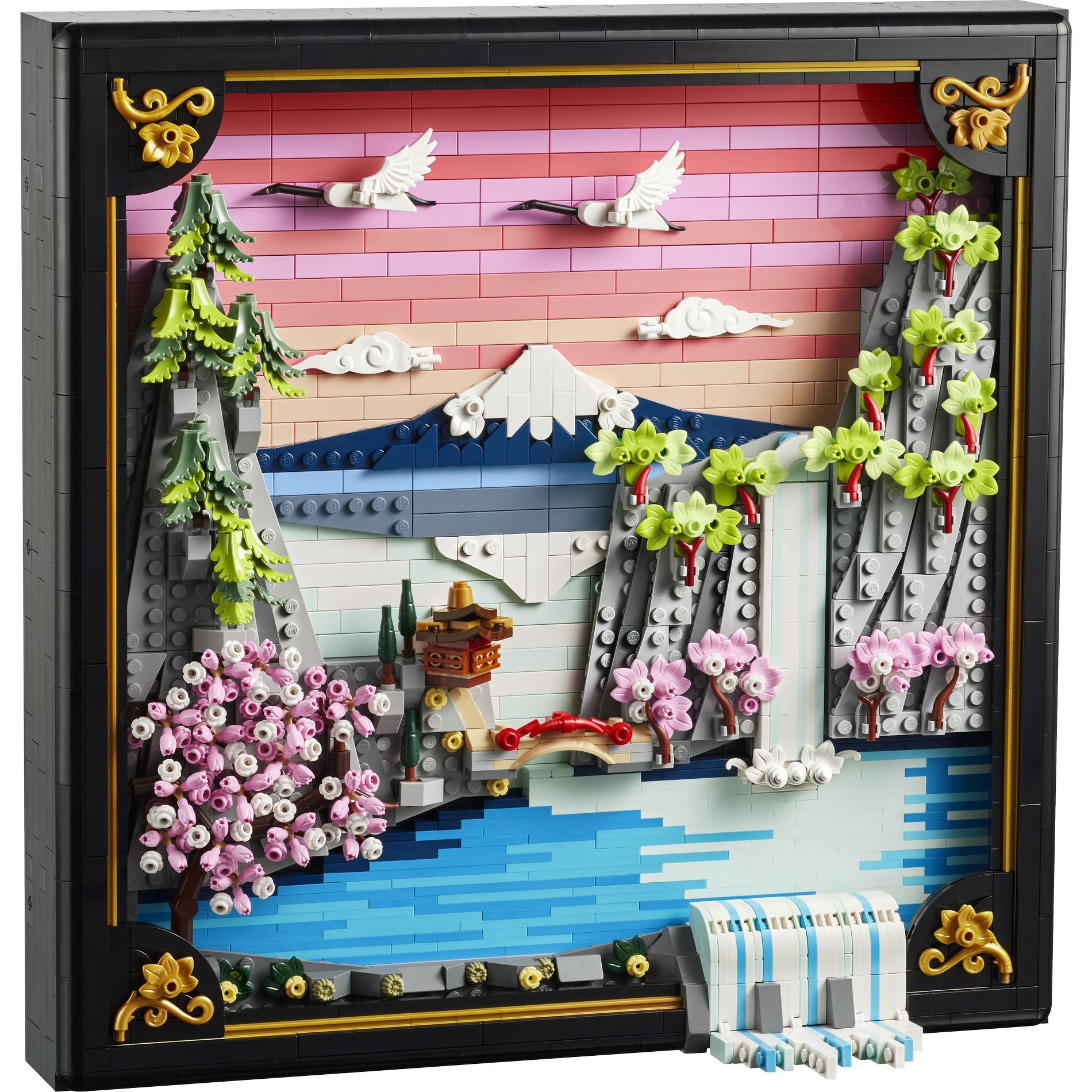 LEGO 31218 Art Japanese Cherry Blossom Landscape - Toyworld Australia