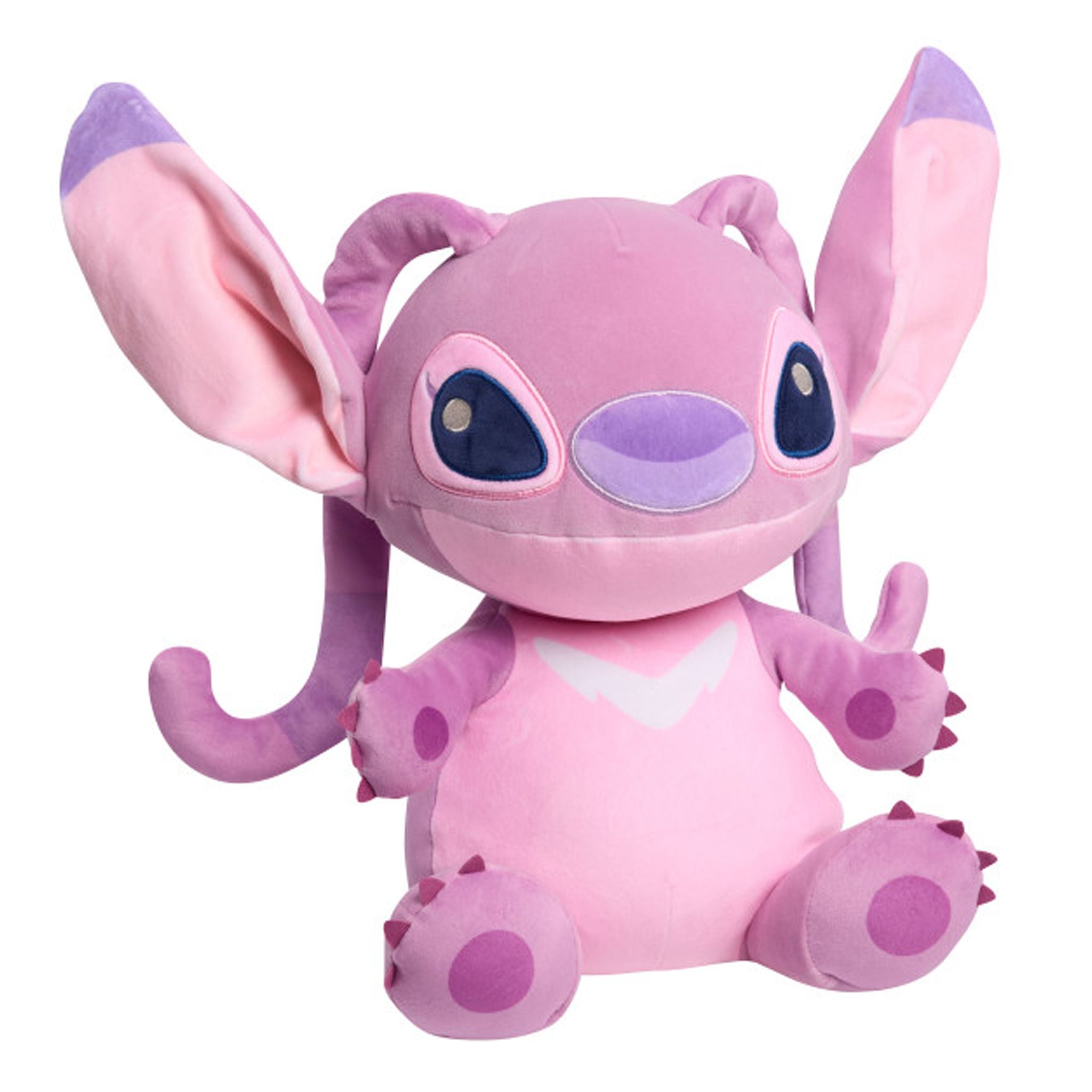 Disney Stitch Large Weighted Comfort Plush Angel