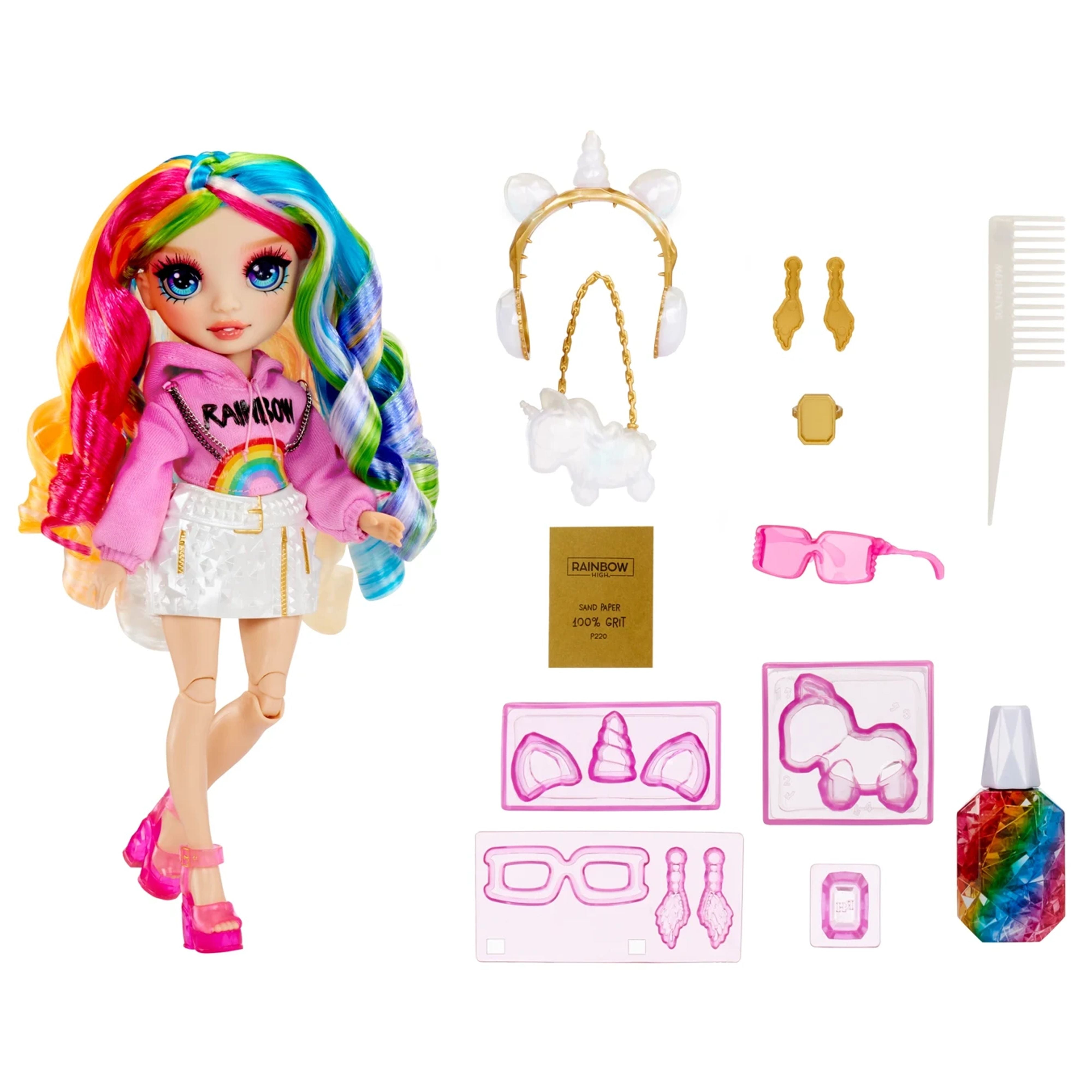 Rainbow High Creative Crystals Doll - Amaya