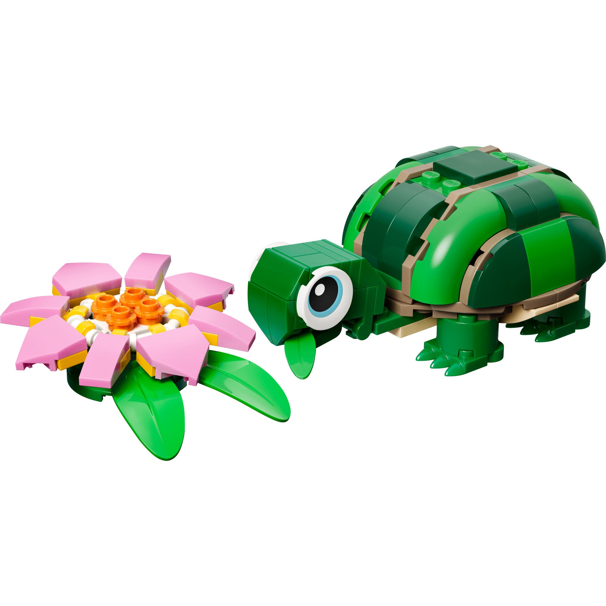 LEGO 31377 Creator Turtle With A Water Lily Flower