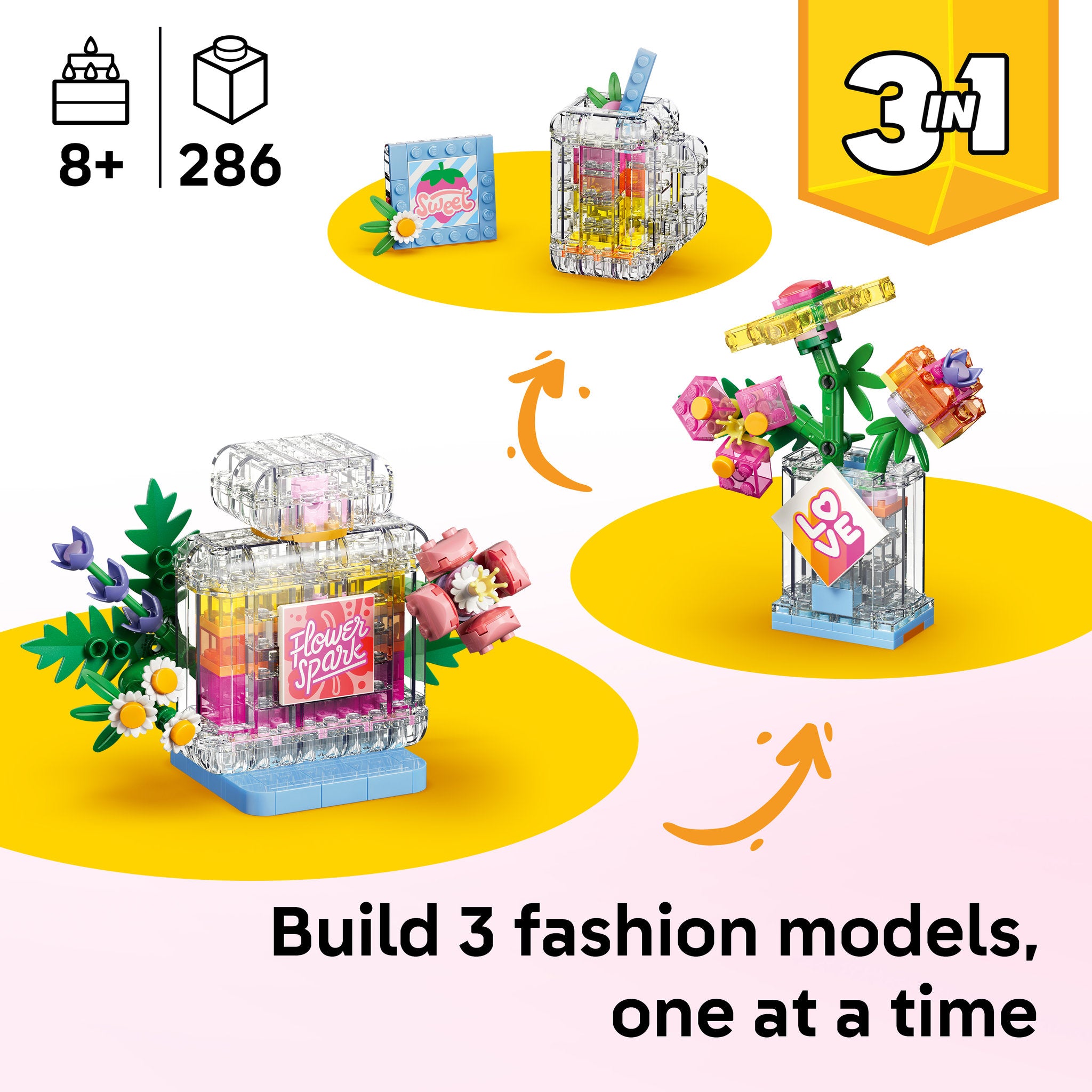 LEGO 31383 Creator Floral Decor Bottle