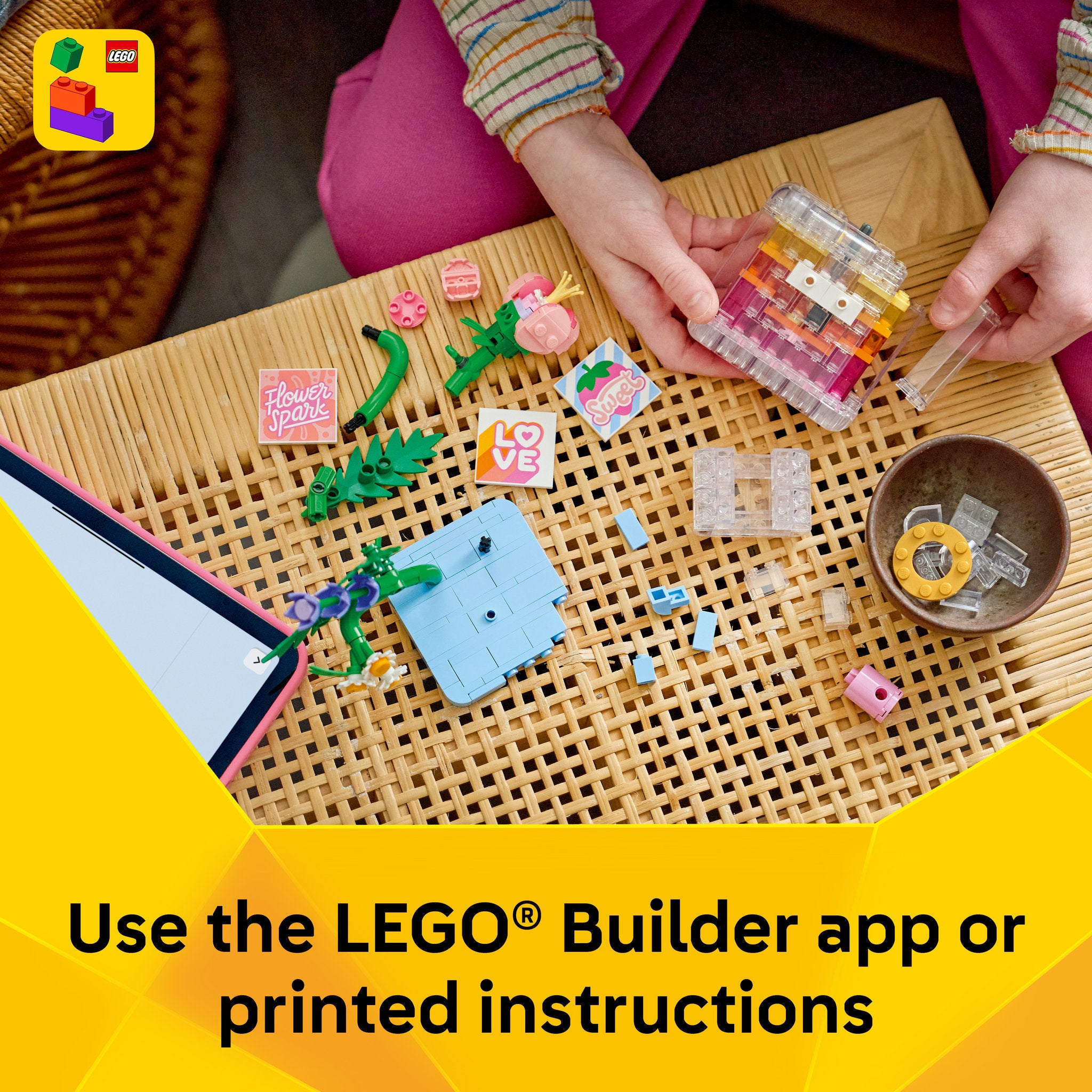 LEGO 31383 Creator Floral Decor Bottle