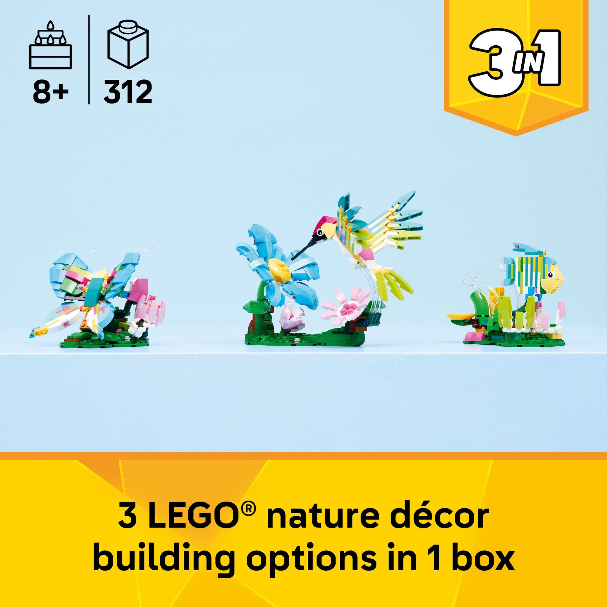 LEGO 31384 Creator Wild Animals Colourful Hummingbird