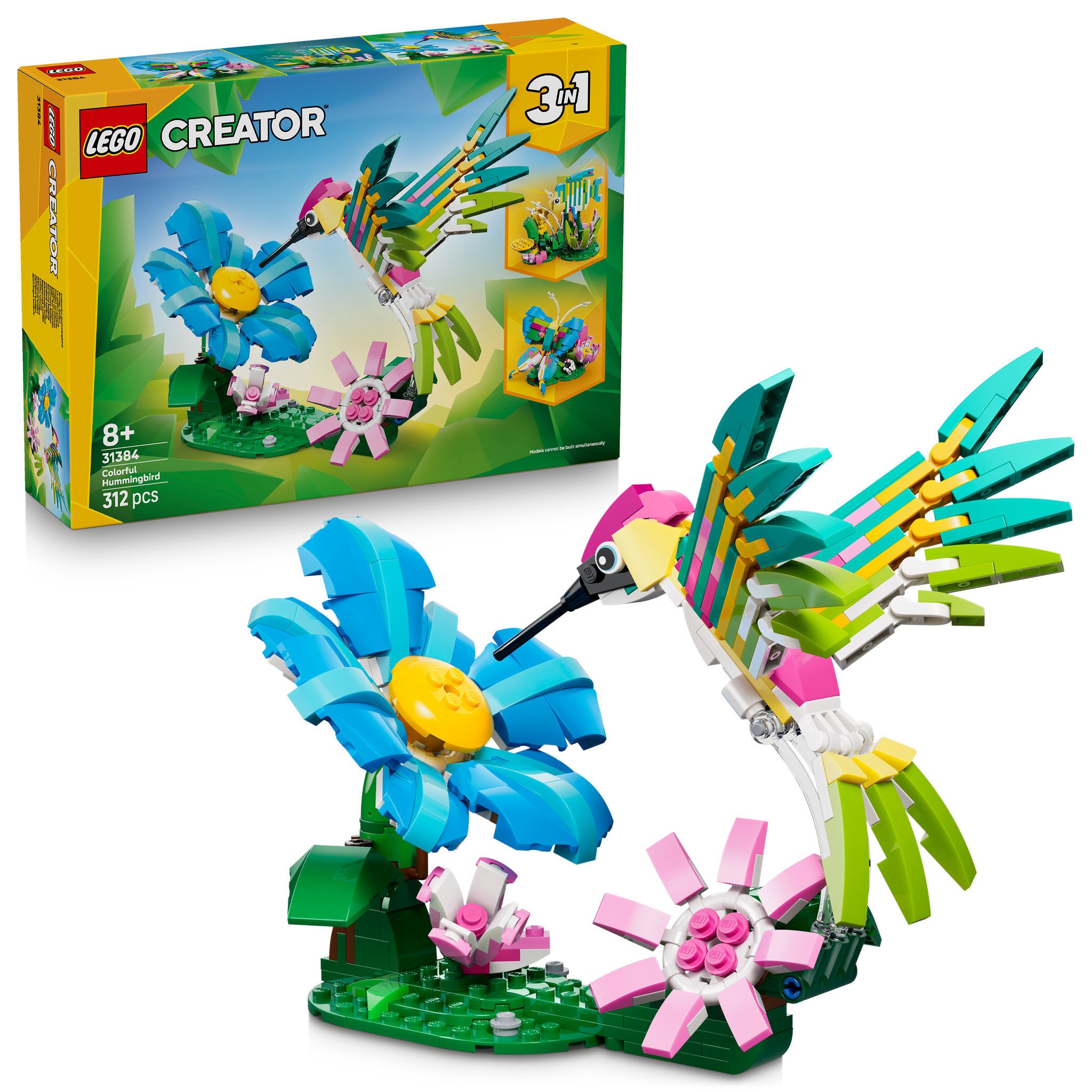 LEGO 31384 Creator Wild Animals Colourful Hummingbird