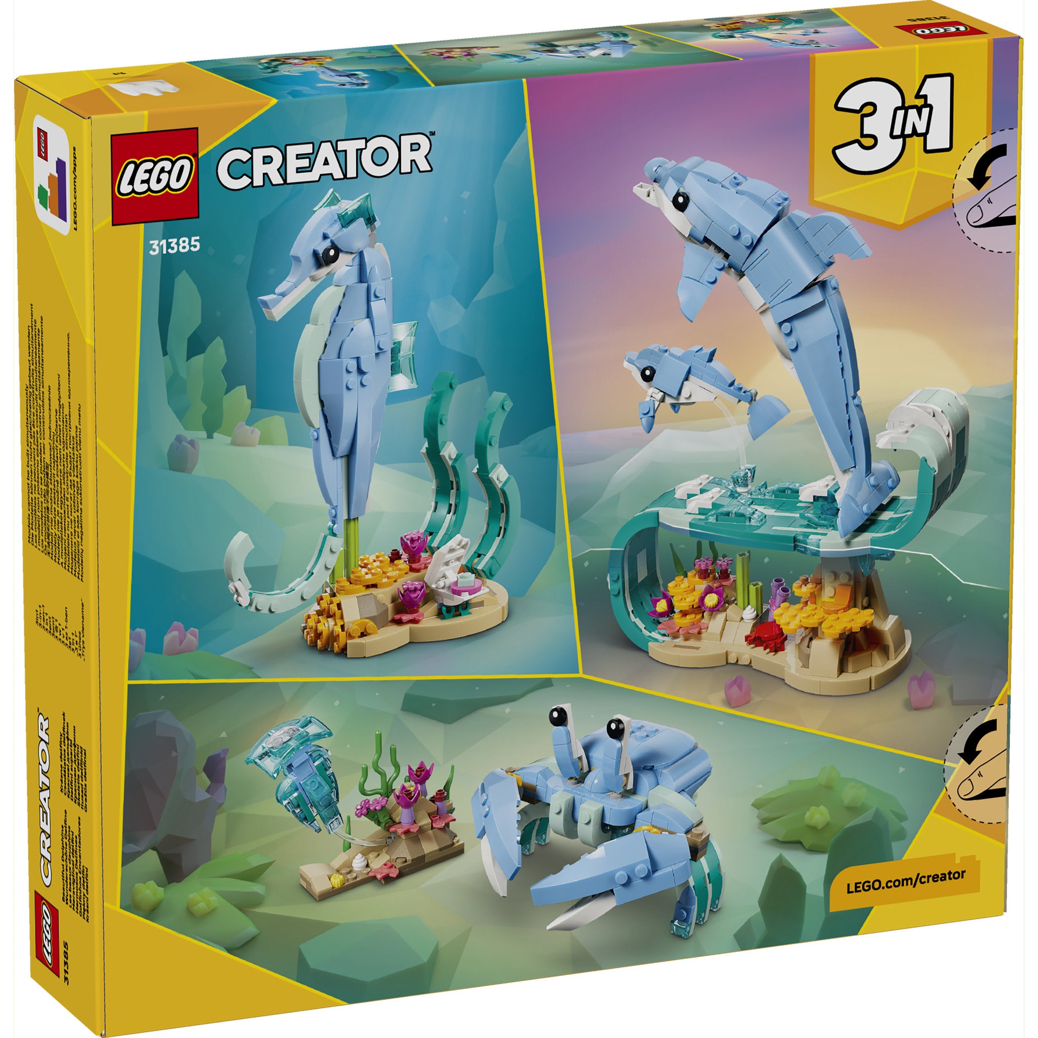LEGO 31385 Creator Sea Animals: Beautiful Dolphins