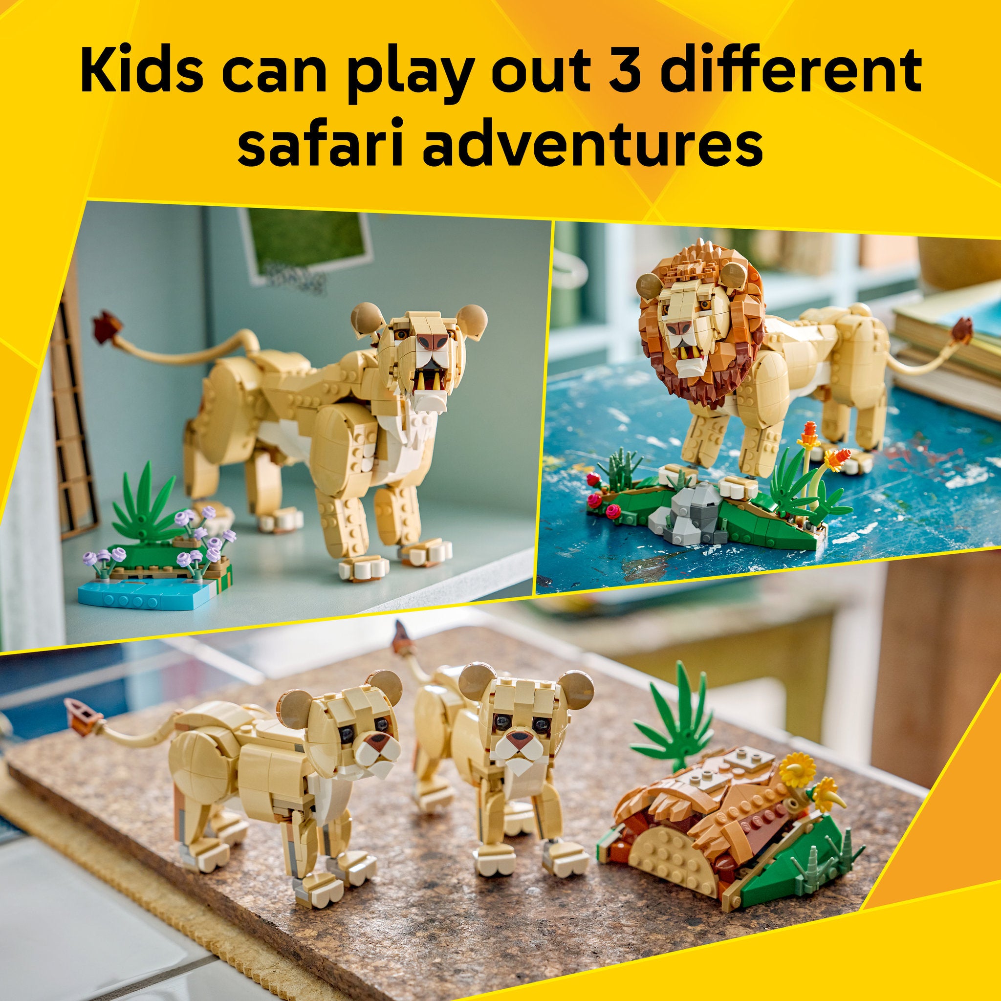 LEGO 31386 Creator Wild Animals: Majestic Lion