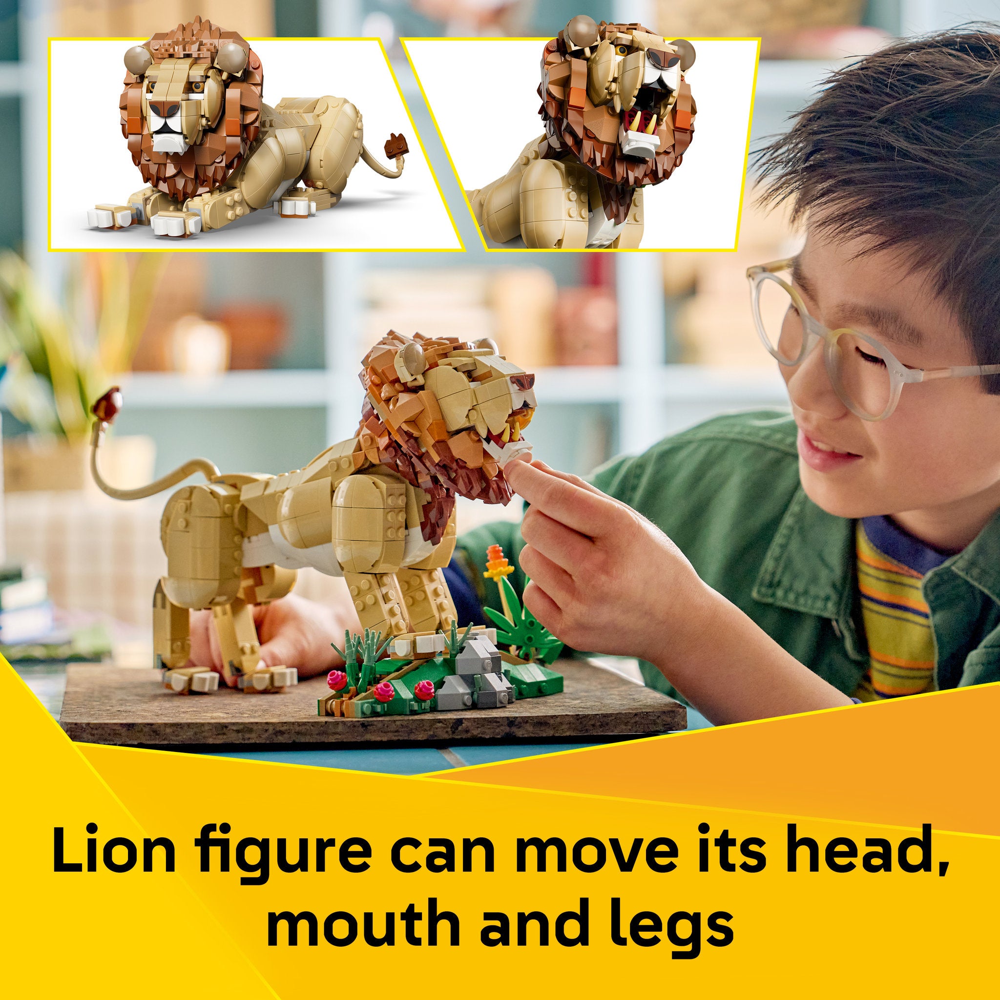 LEGO 31386 Creator Wild Animals: Majestic Lion