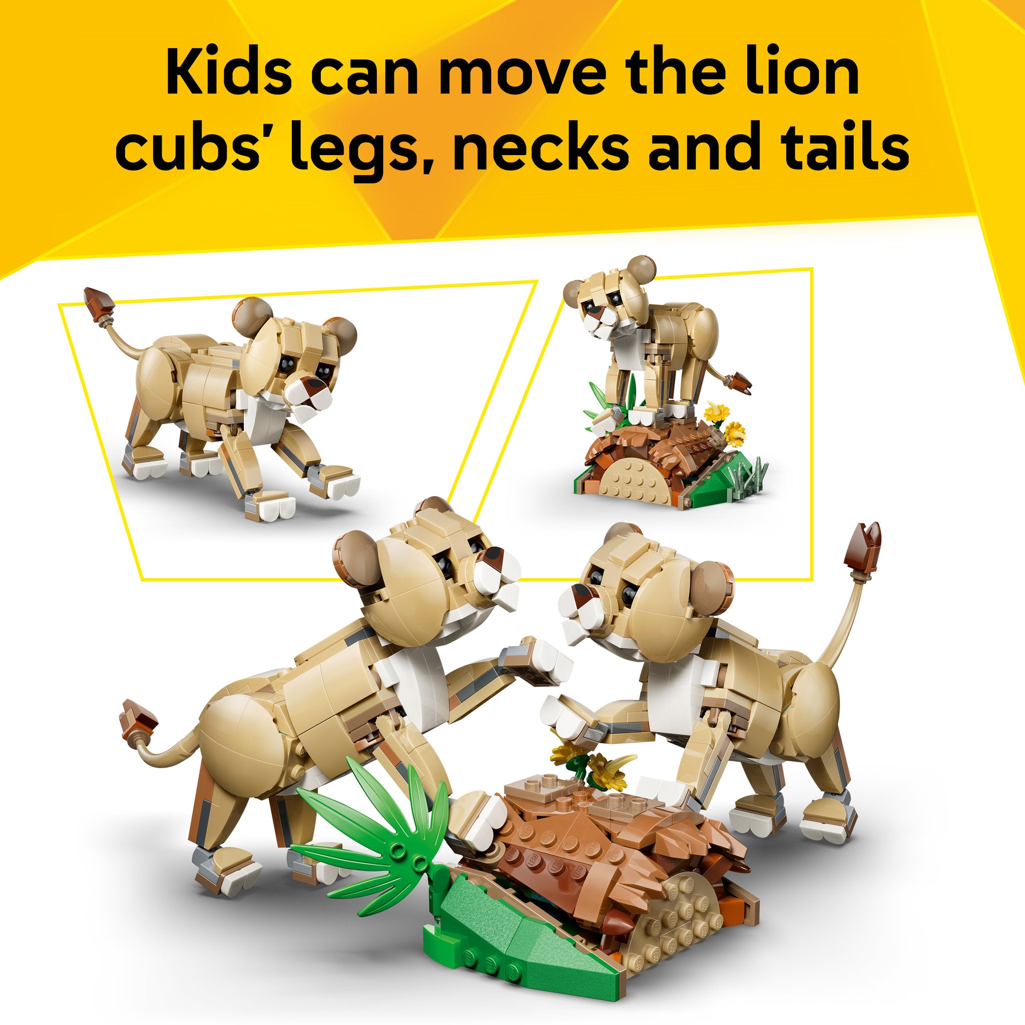 LEGO 31386 Creator Wild Animals: Majestic Lion