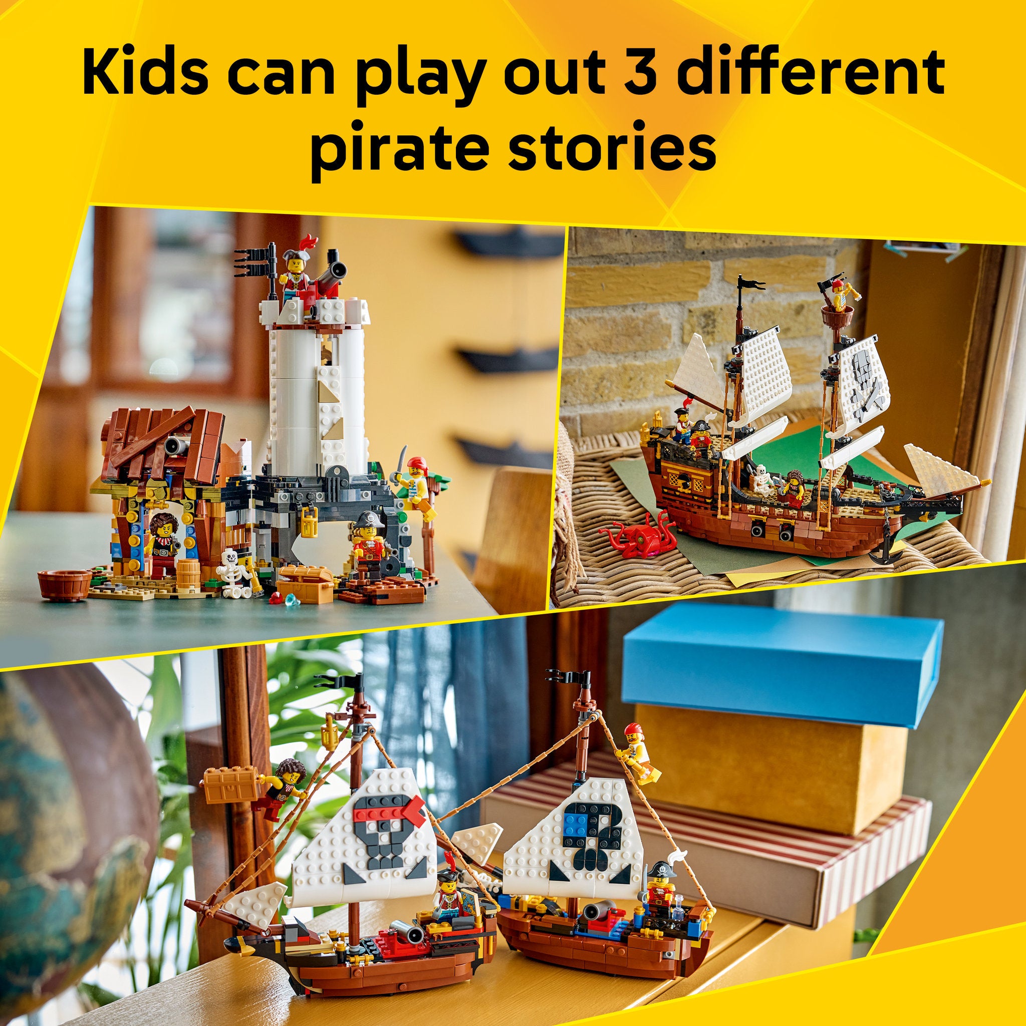 LEGO 31387 Creator Iconic Pirate Ship