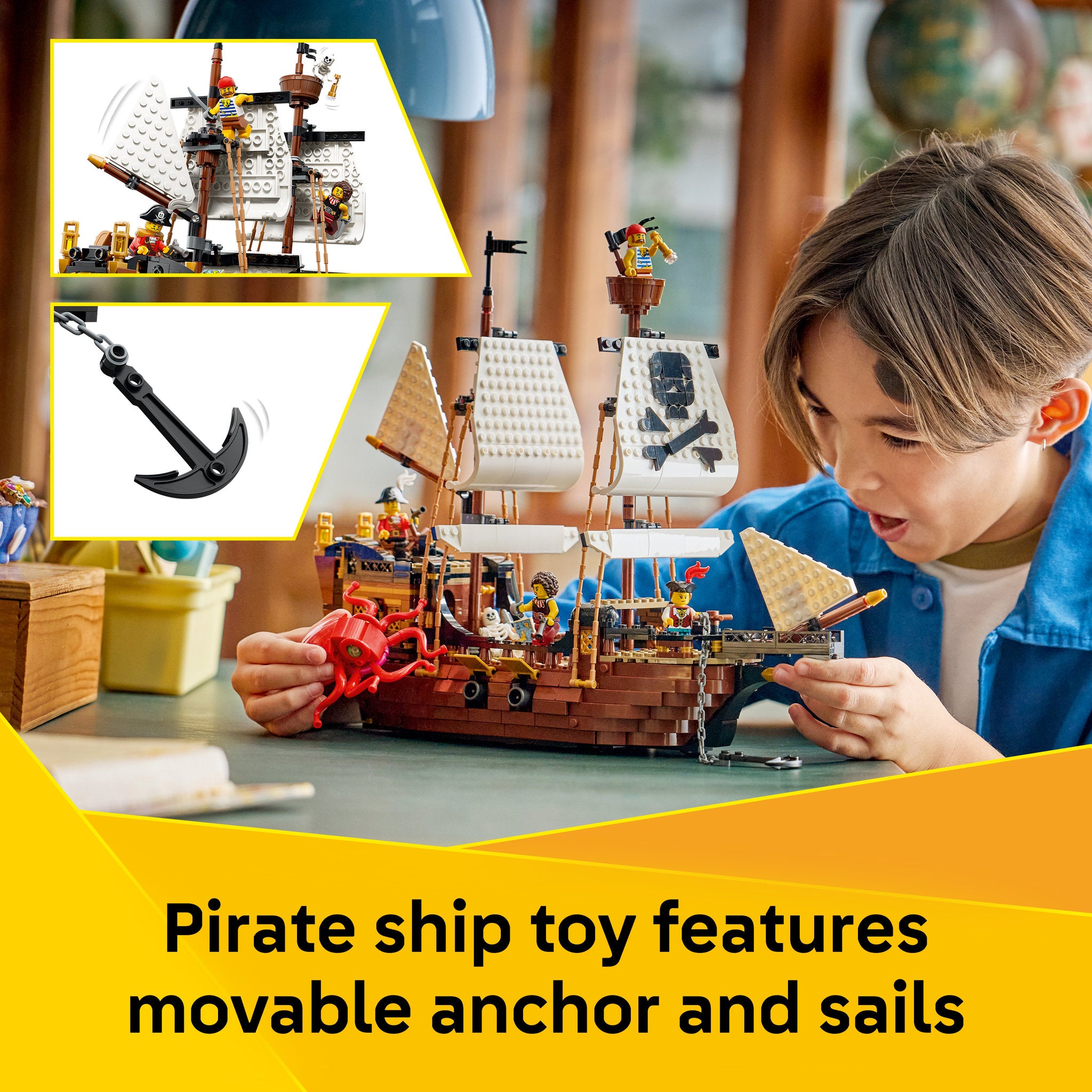 LEGO 31387 Creator Iconic Pirate Ship