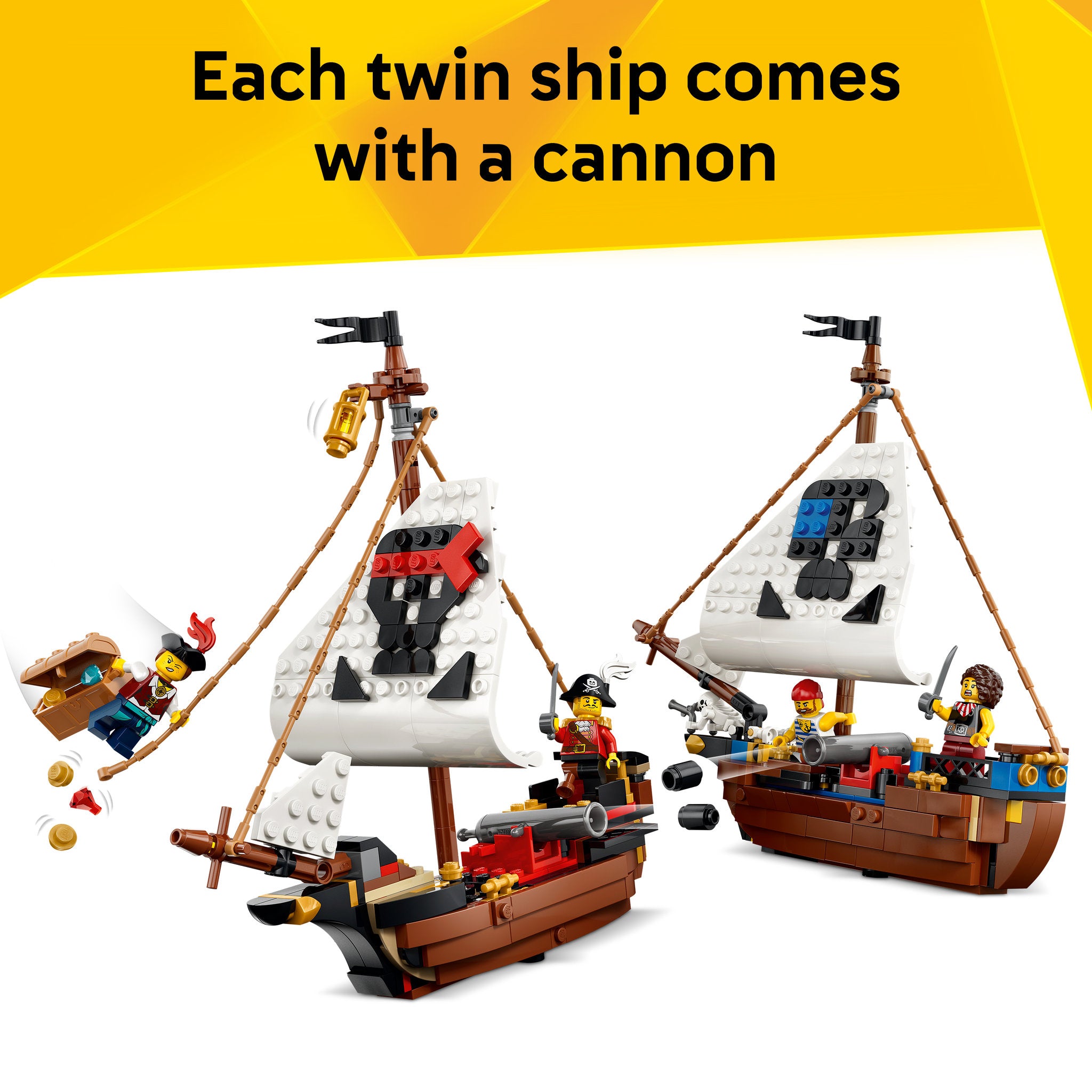 LEGO 31387 Creator Iconic Pirate Ship