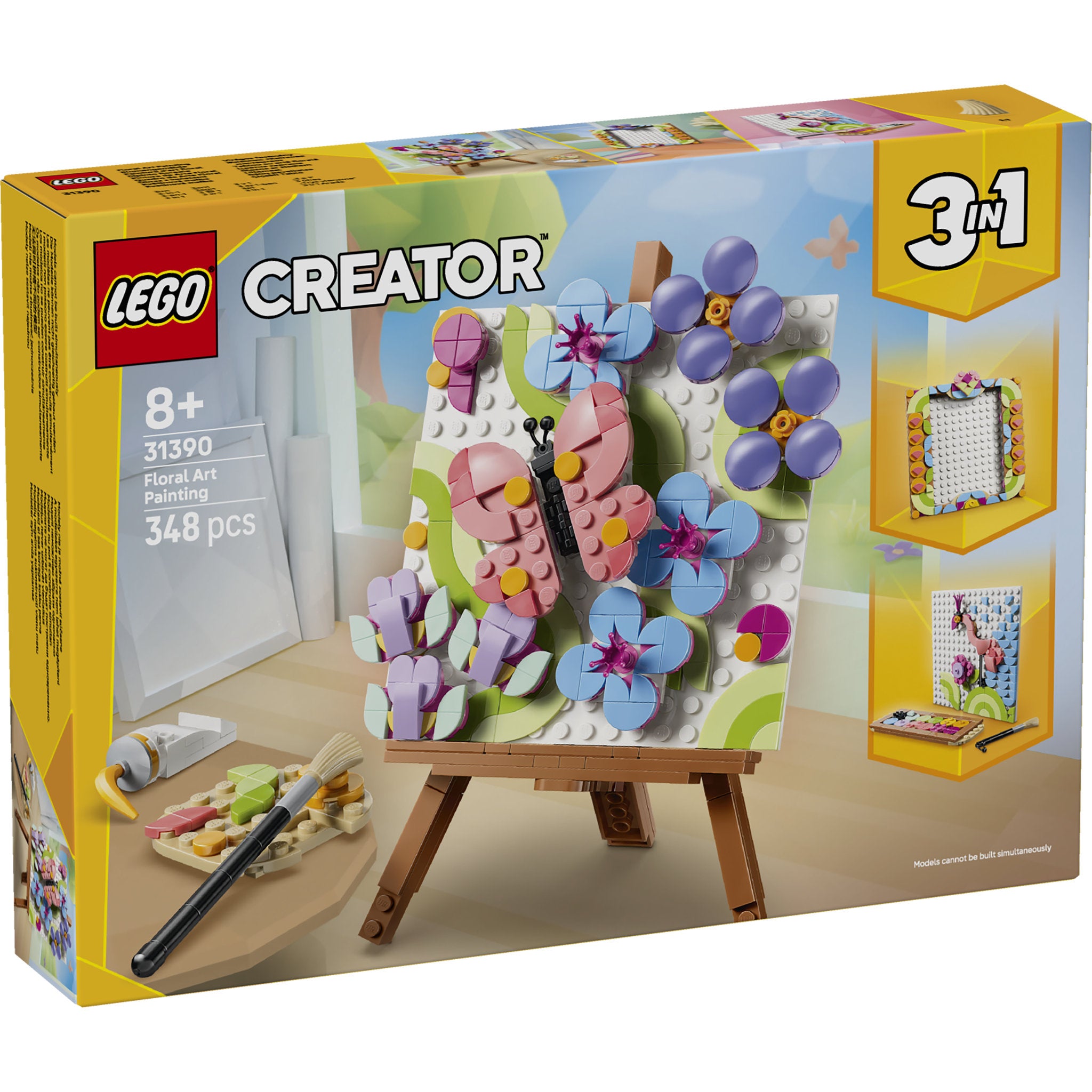 LEGO 31390 Creator Floral Art Decor Painting