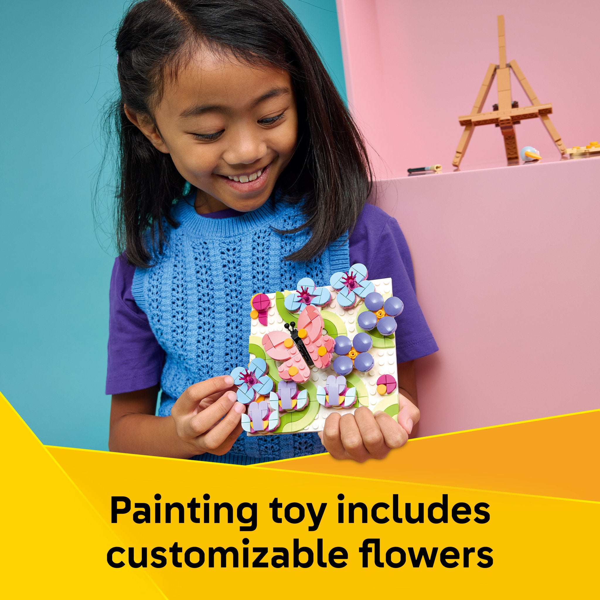 LEGO 31390 Creator Floral Art Decor Painting