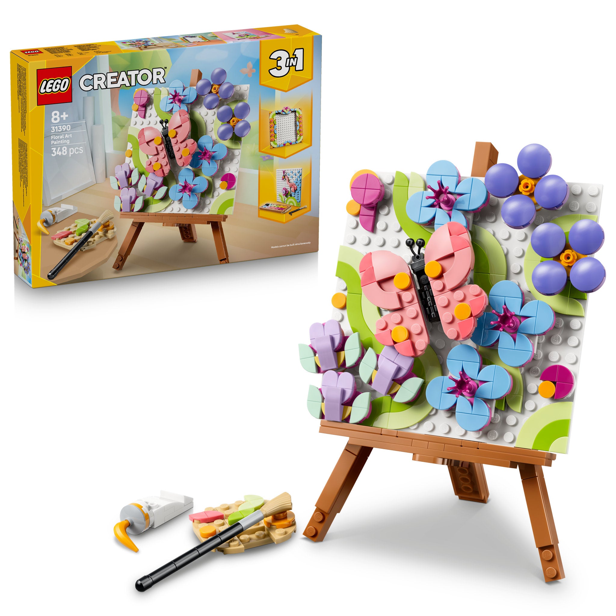 LEGO 31390 Creator Floral Art Decor Painting