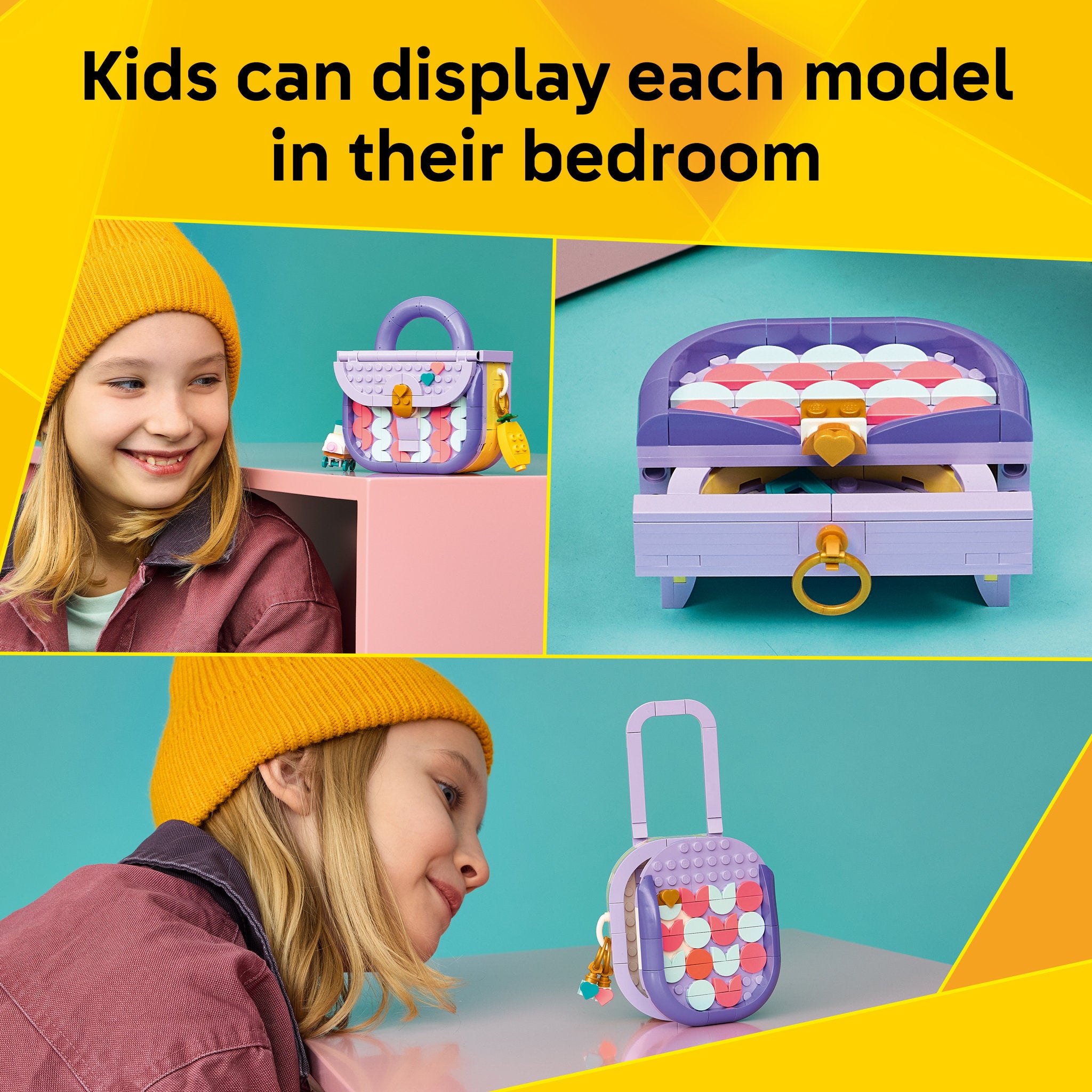 LEGO 31391 Creator Art Fashion Bag with Storage