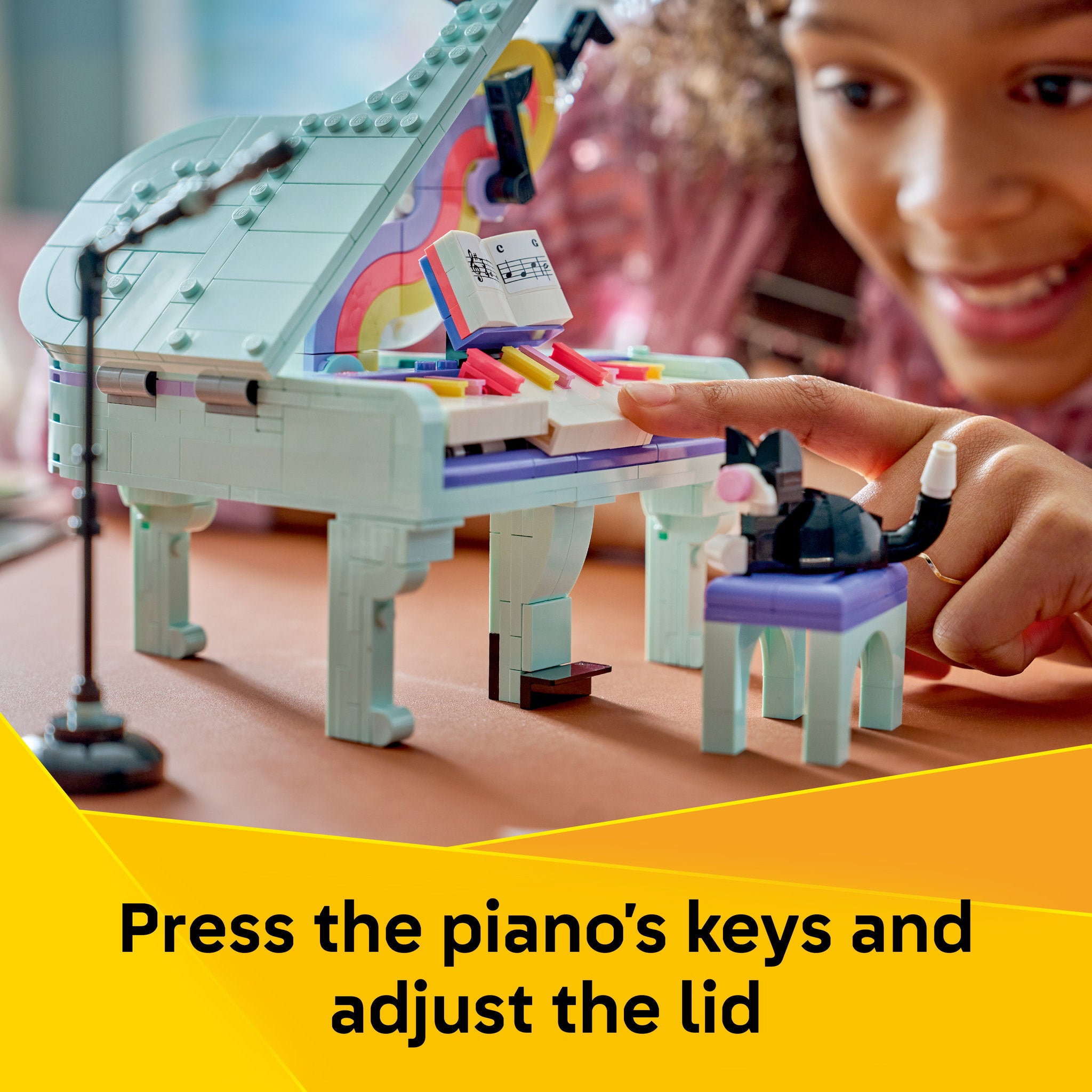 LEGO 31392 Creator Music Decor Piano With Cat