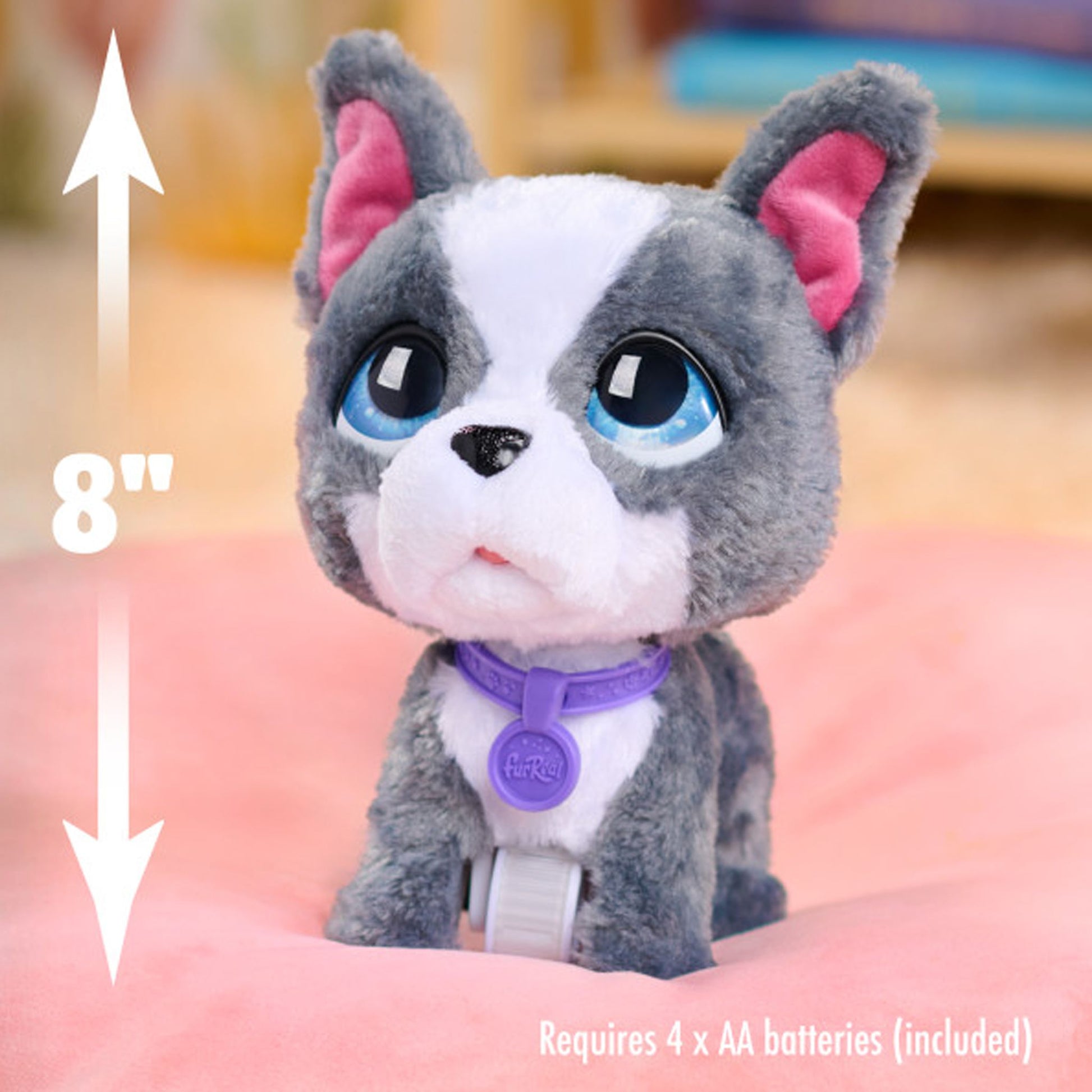 FurReal Walk-A-Lots French Bulldog - Toyworld Australia