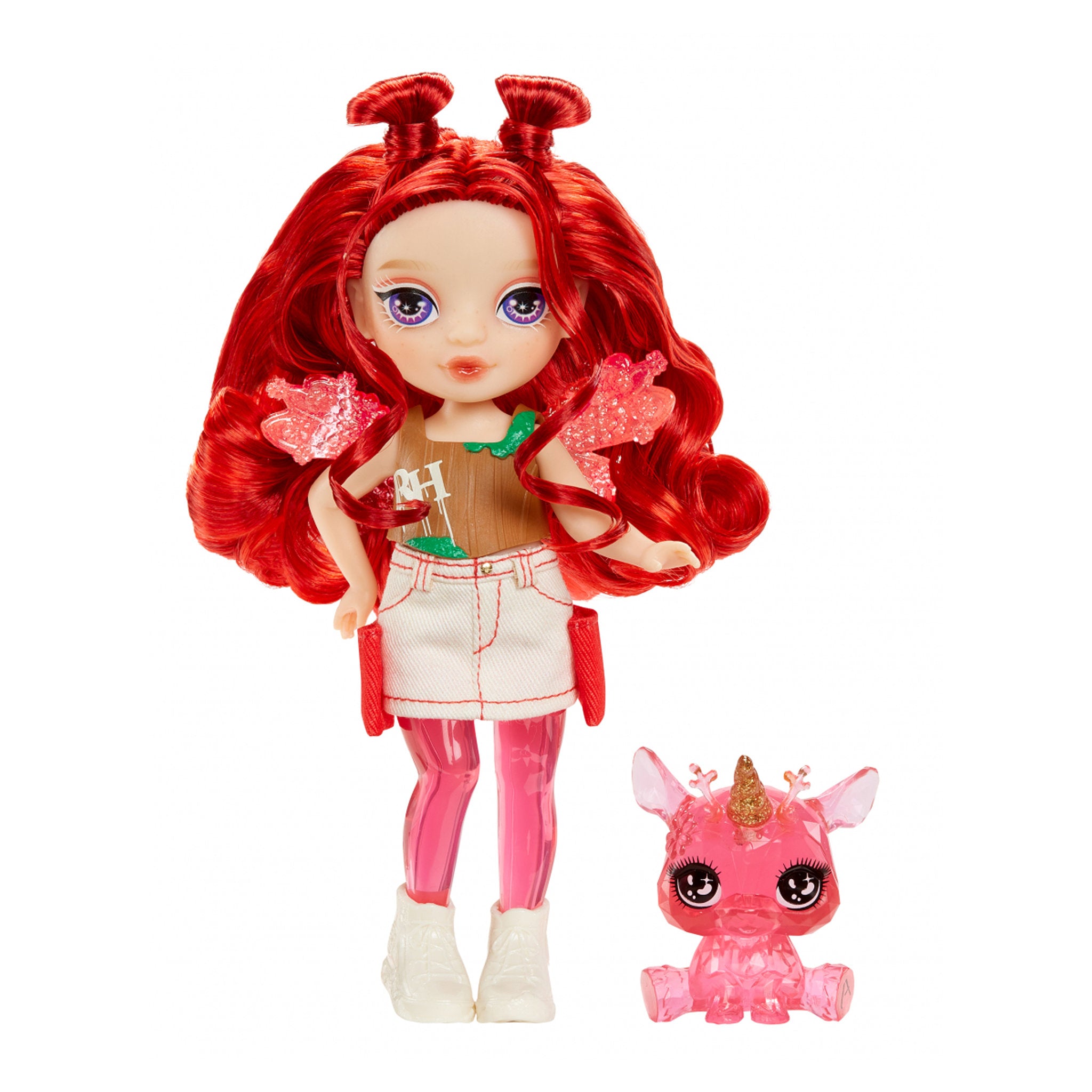 Rainbow High Littles Rainbow Fantasy Fairies Doll & Pet - Apple