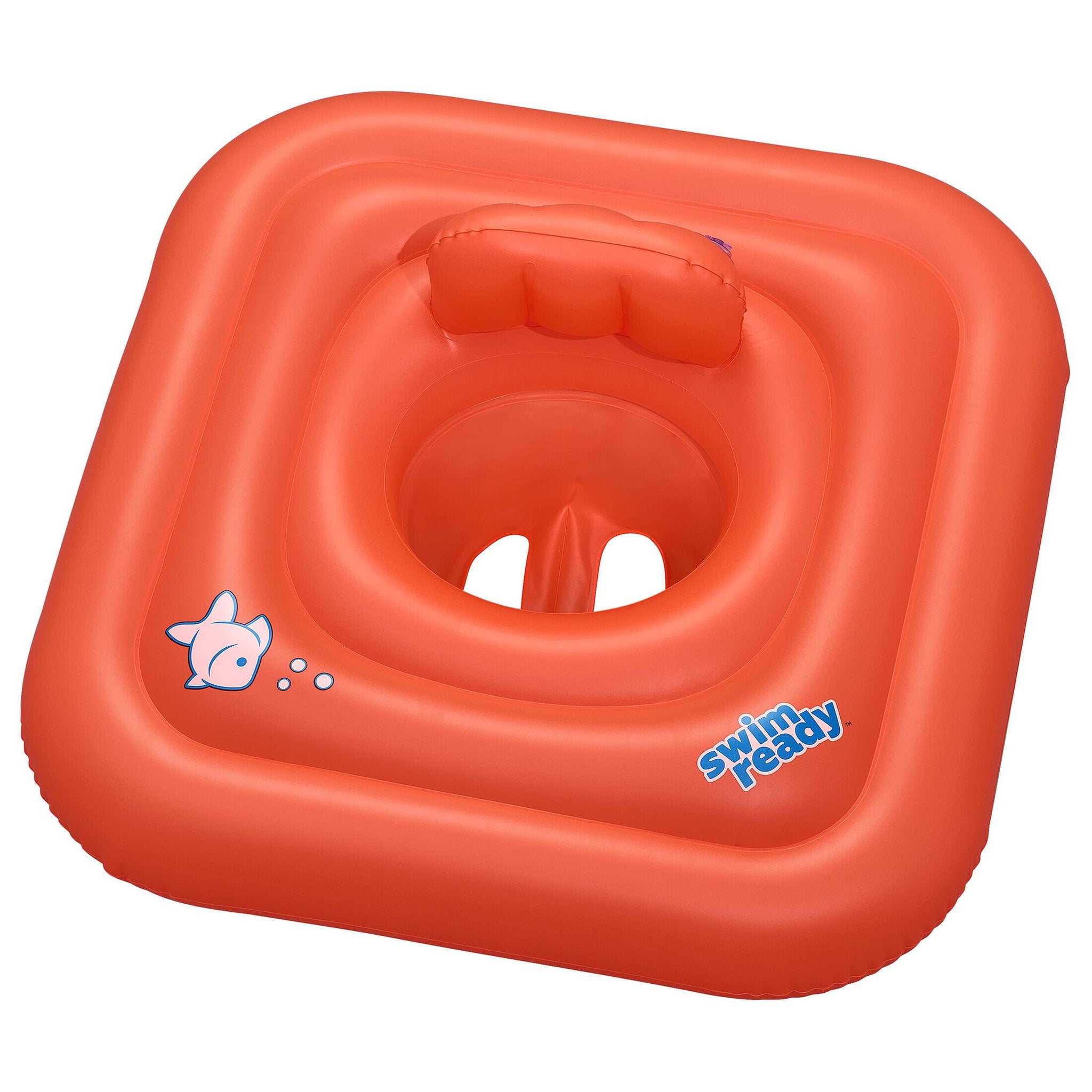Swim Ready Wondersplash Square 3-Ring Baby Boat Float