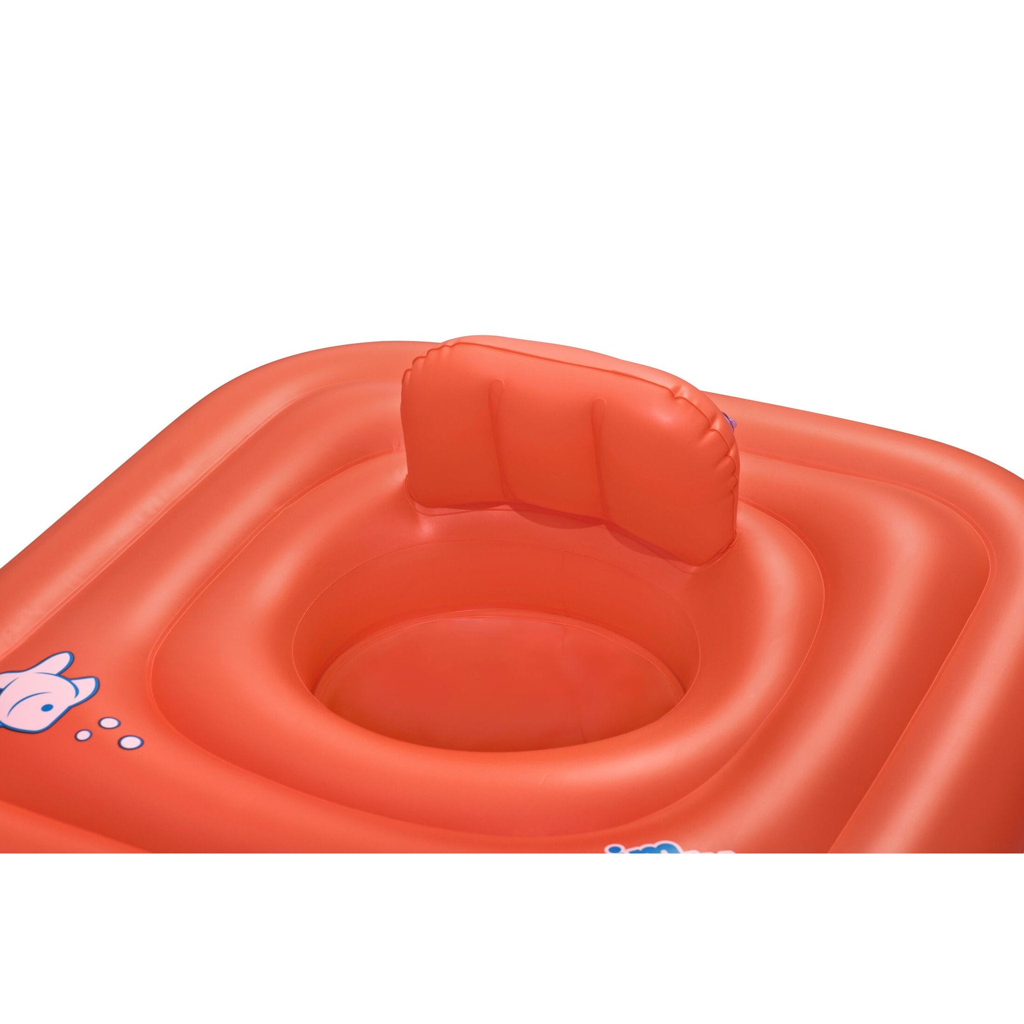 Swim Ready Wondersplash Square 3-Ring Baby Boat Float