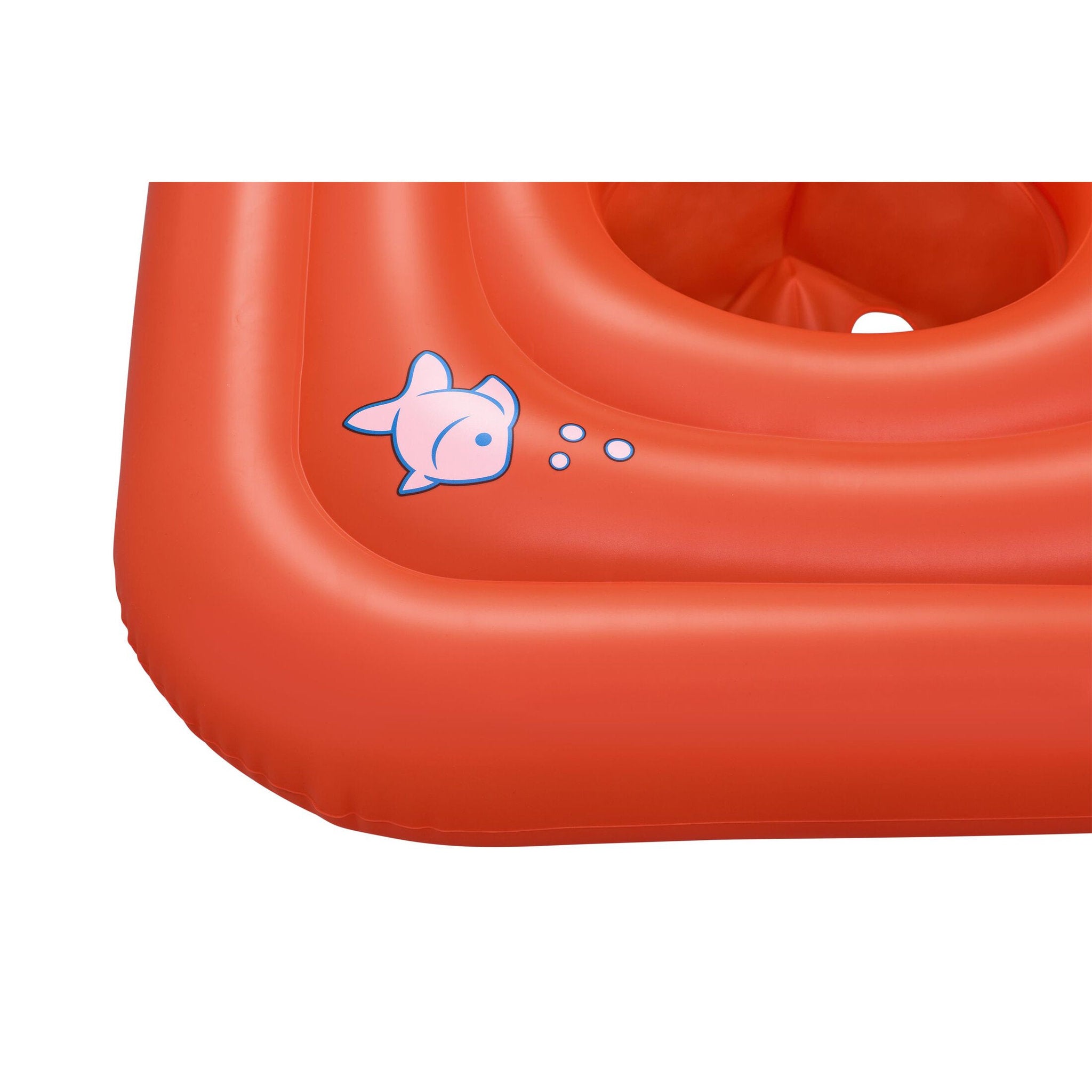 Swim Ready Wondersplash Square 3-Ring Baby Boat Float