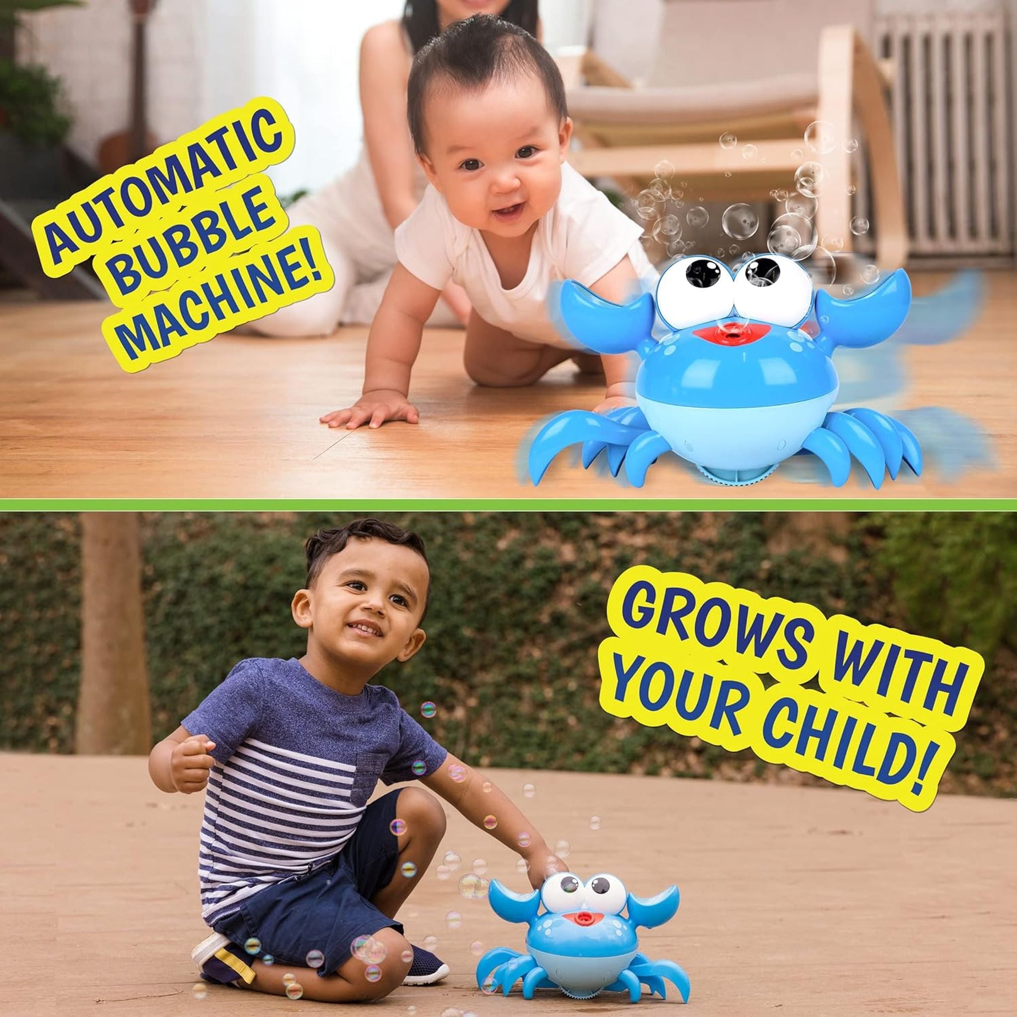 Maxx Bubbles Dancing Crab Bubble Machine