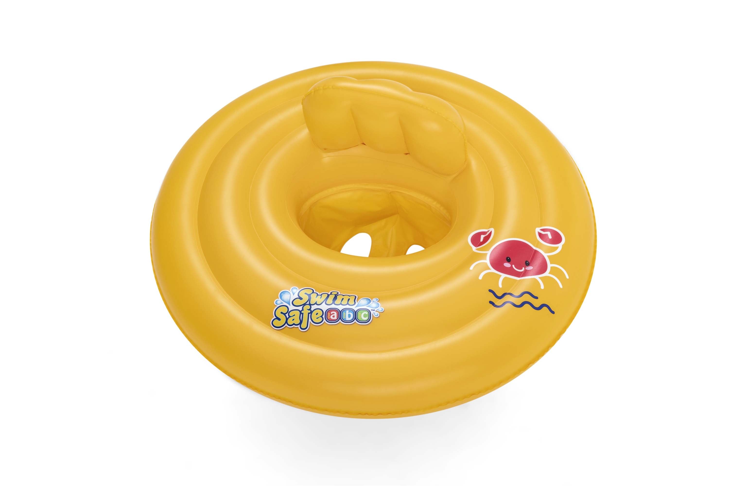 Swim Safe ABC Wondersplash Round 3-Ring Baby Boat