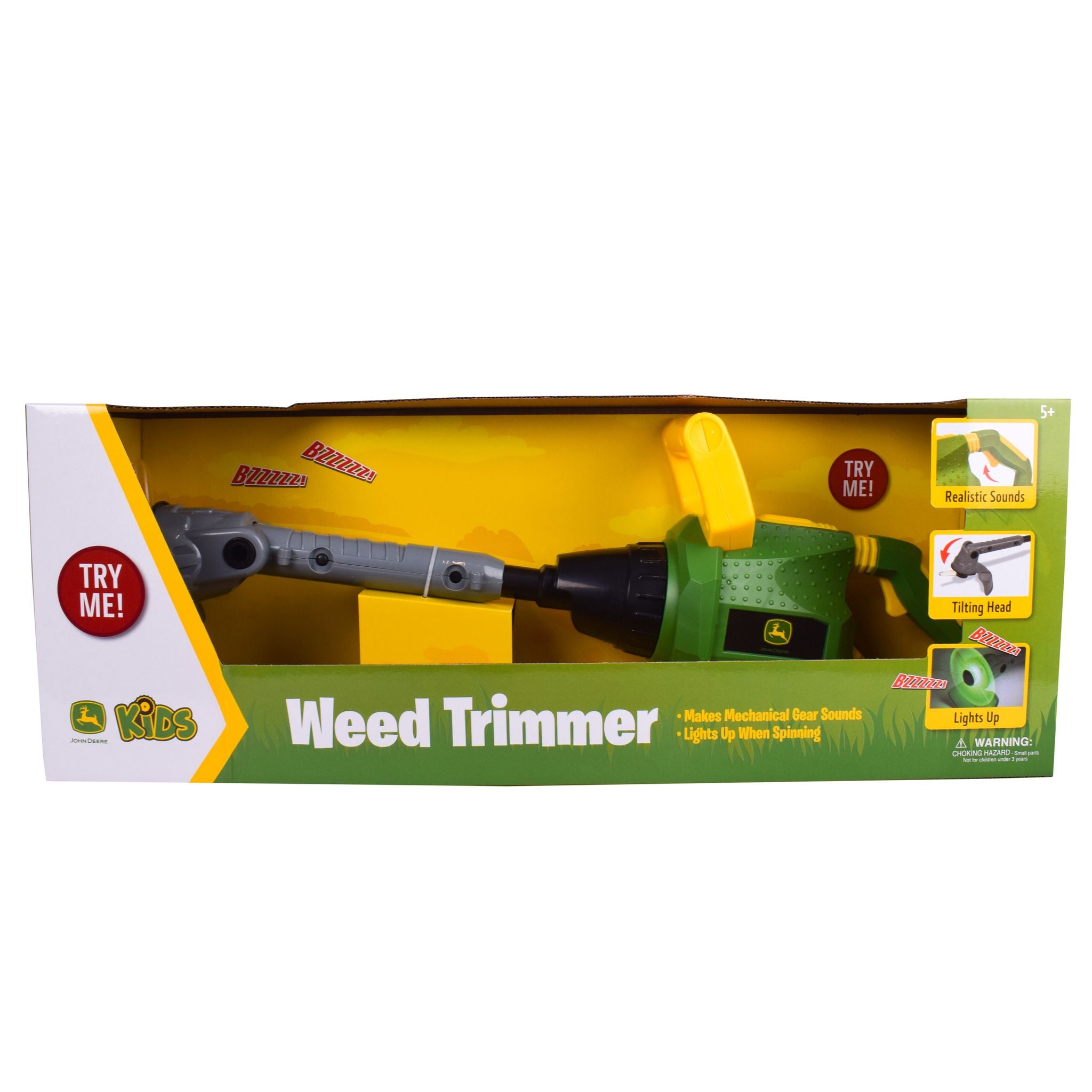John Deere Light Up Weed Trimmer With Sounds