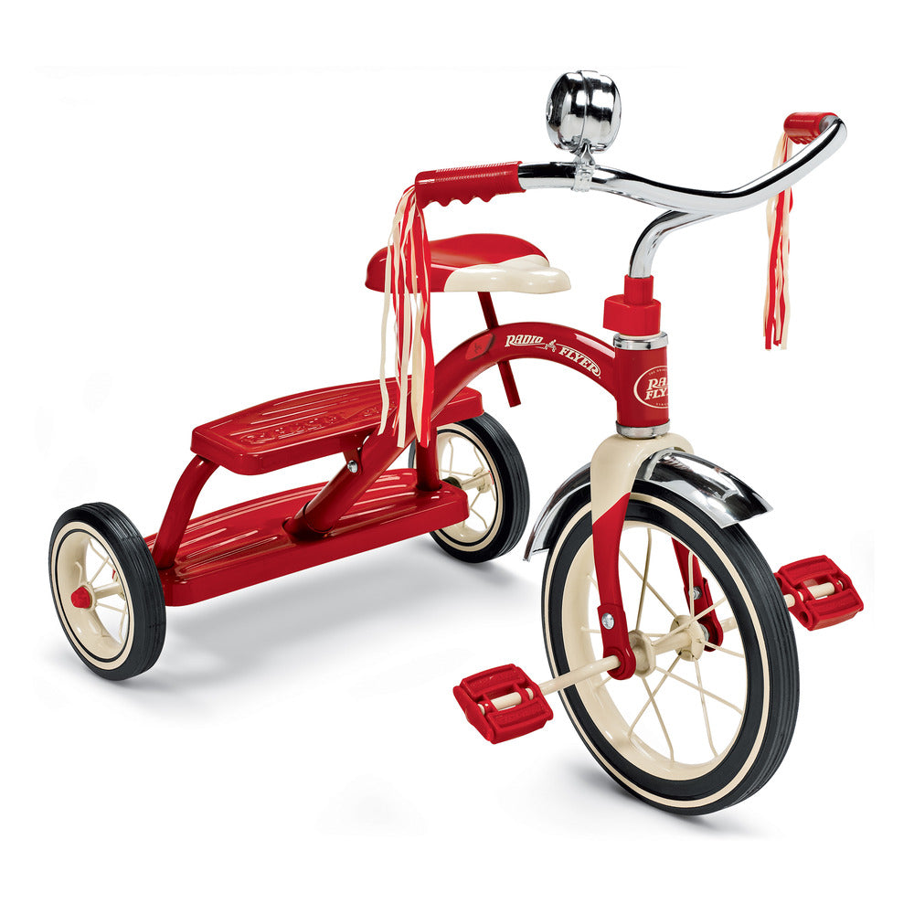 Radio Flyer Classic Dual Deck Tricycle - Red - Toyworld Australia