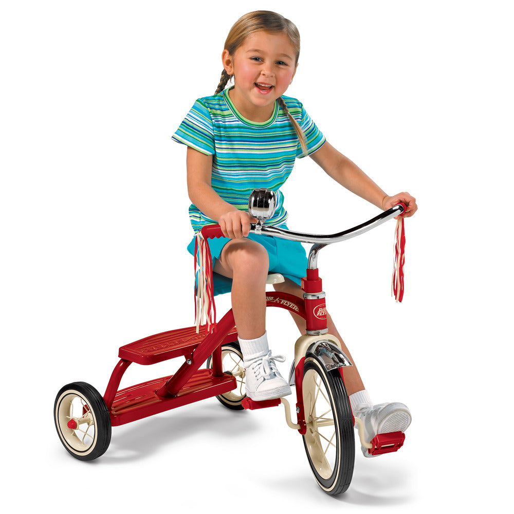 Radio Flyer Classic Dual Deck Tricycle - Red - Toyworld Australia