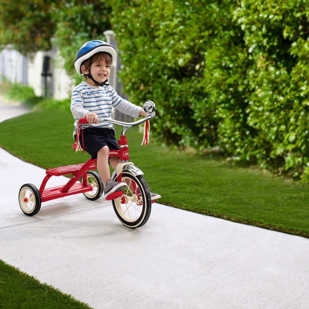 Radio Flyer Classic Dual Deck Tricycle - Red - Toyworld Australia