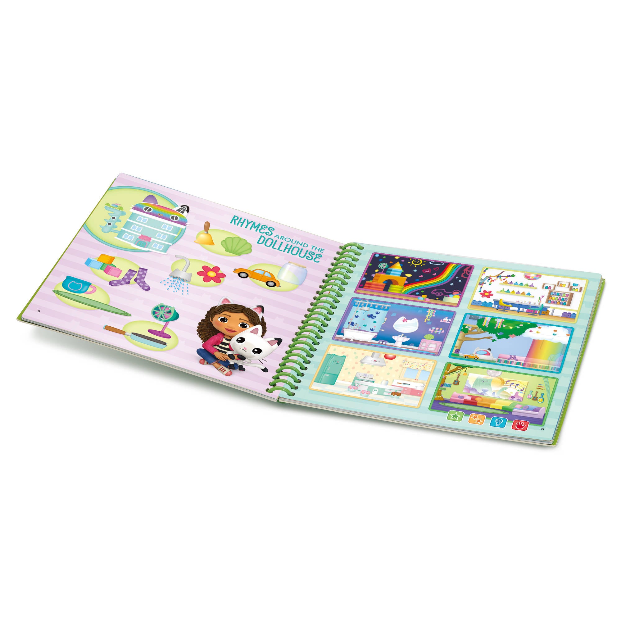 LeapStart Buddies - Gabby’s Dollhouse Paw-tastic Words and Gabby Cats
