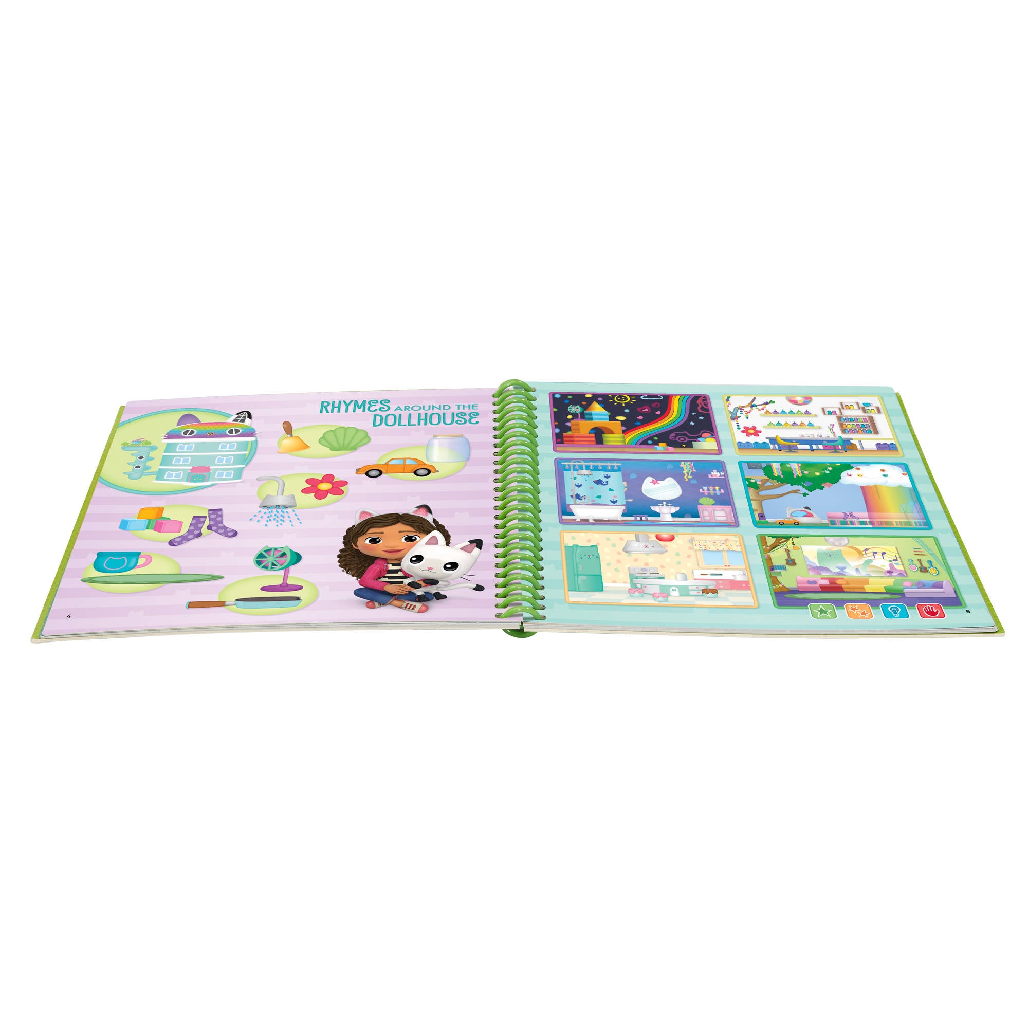 LeapStart Buddies - Gabby’s Dollhouse Paw-tastic Words and Gabby Cats