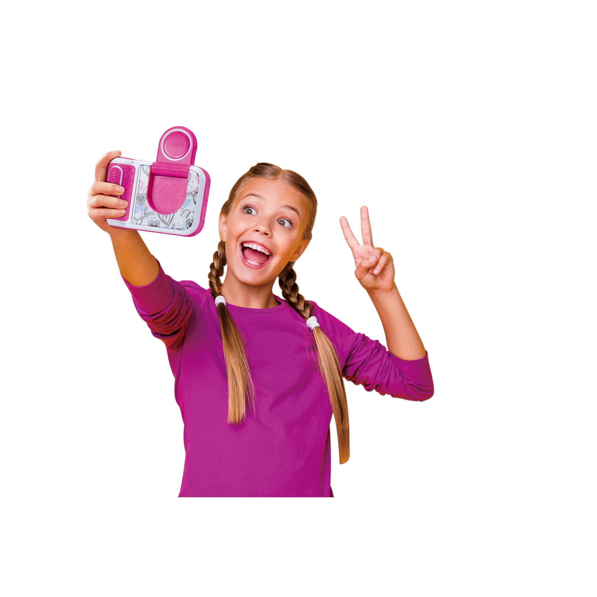 VTech KidiZoom Print Cam Bundle Pink