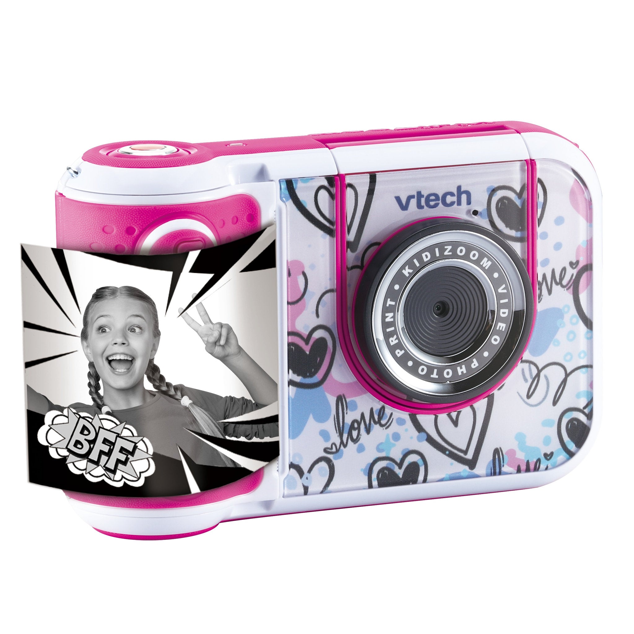 VTech KidiZoom Print Cam Bundle Pink