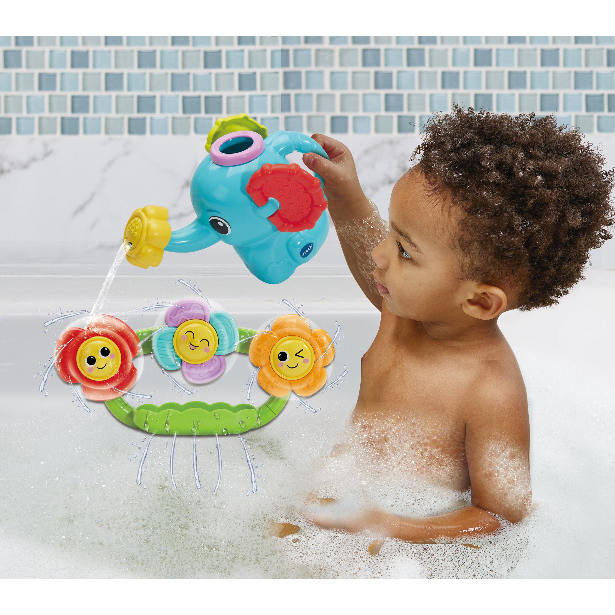 VTech Splash & Spin Bathtime Flowers